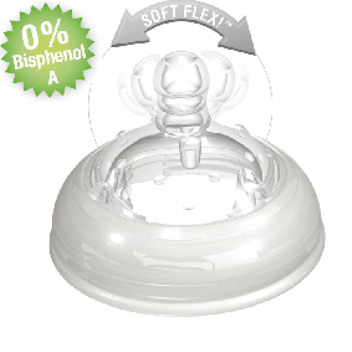 Soepele siliconen fles 210ml 💸