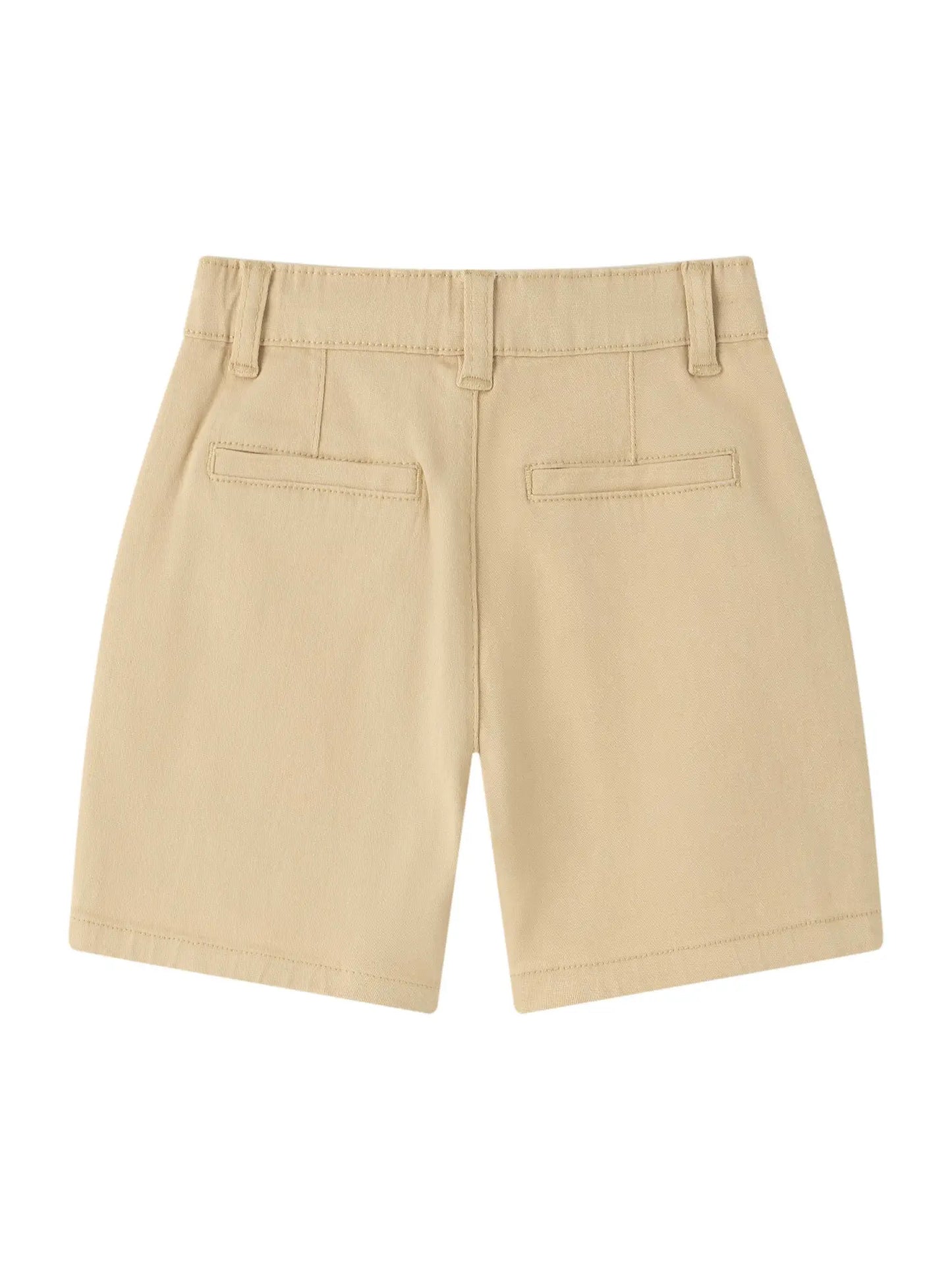Chinoshort voor jongens beige