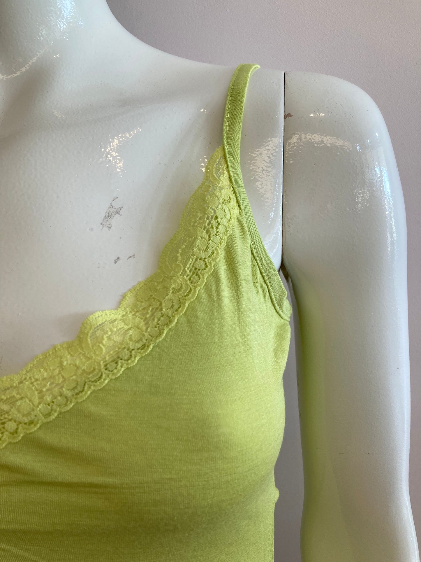 Tank top lace lemon
