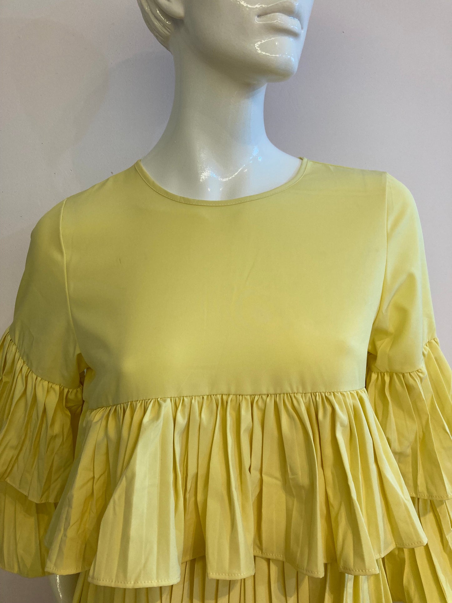 Blouse Adalia Geel