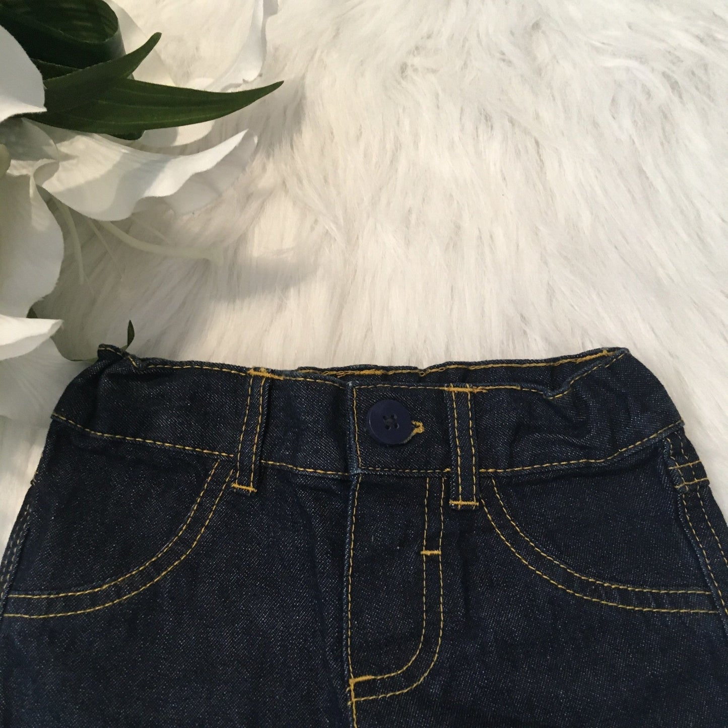 Jeansbroek snor