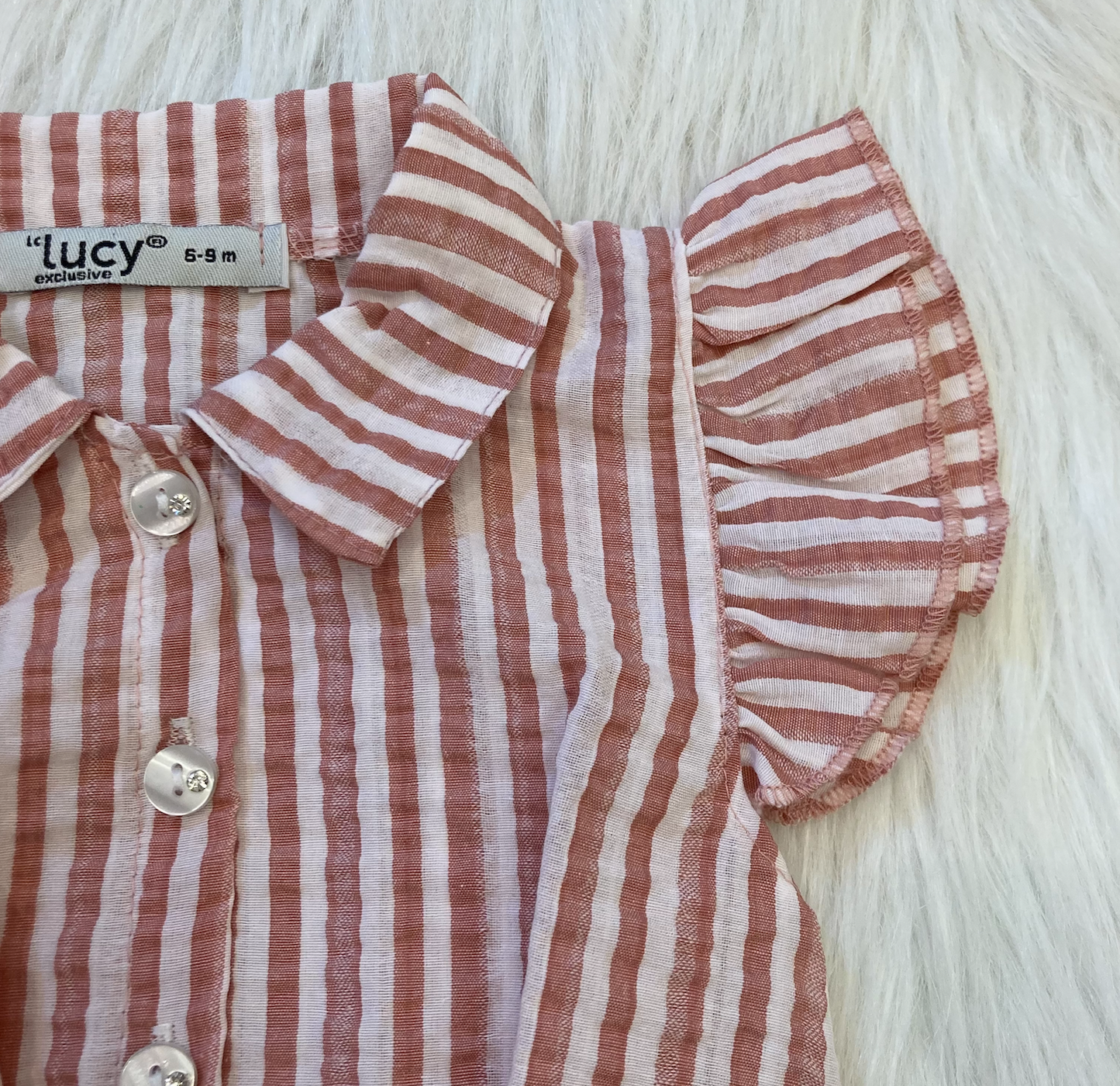 Blouse met strik bordeaux