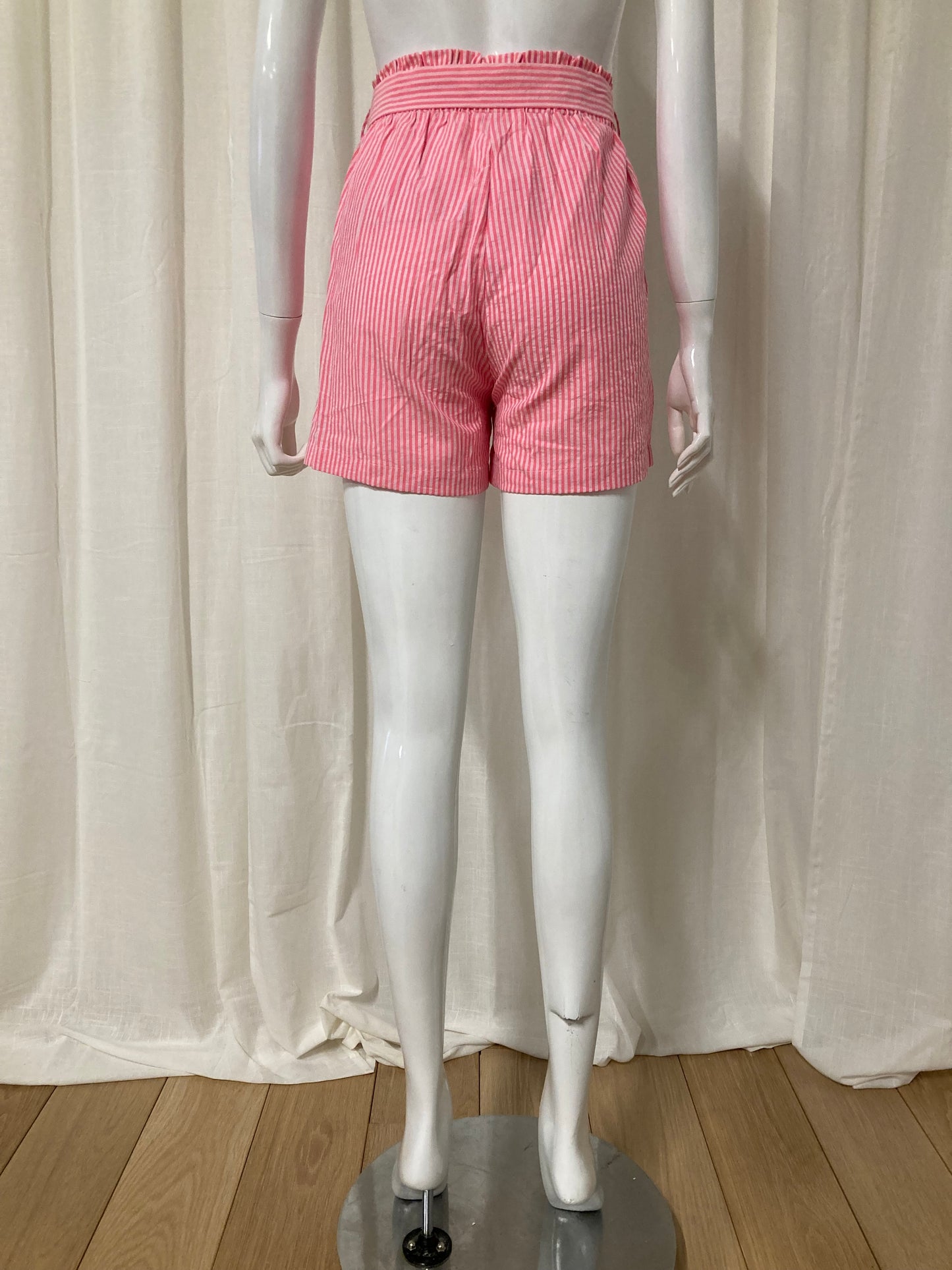 Short roze stripe C169