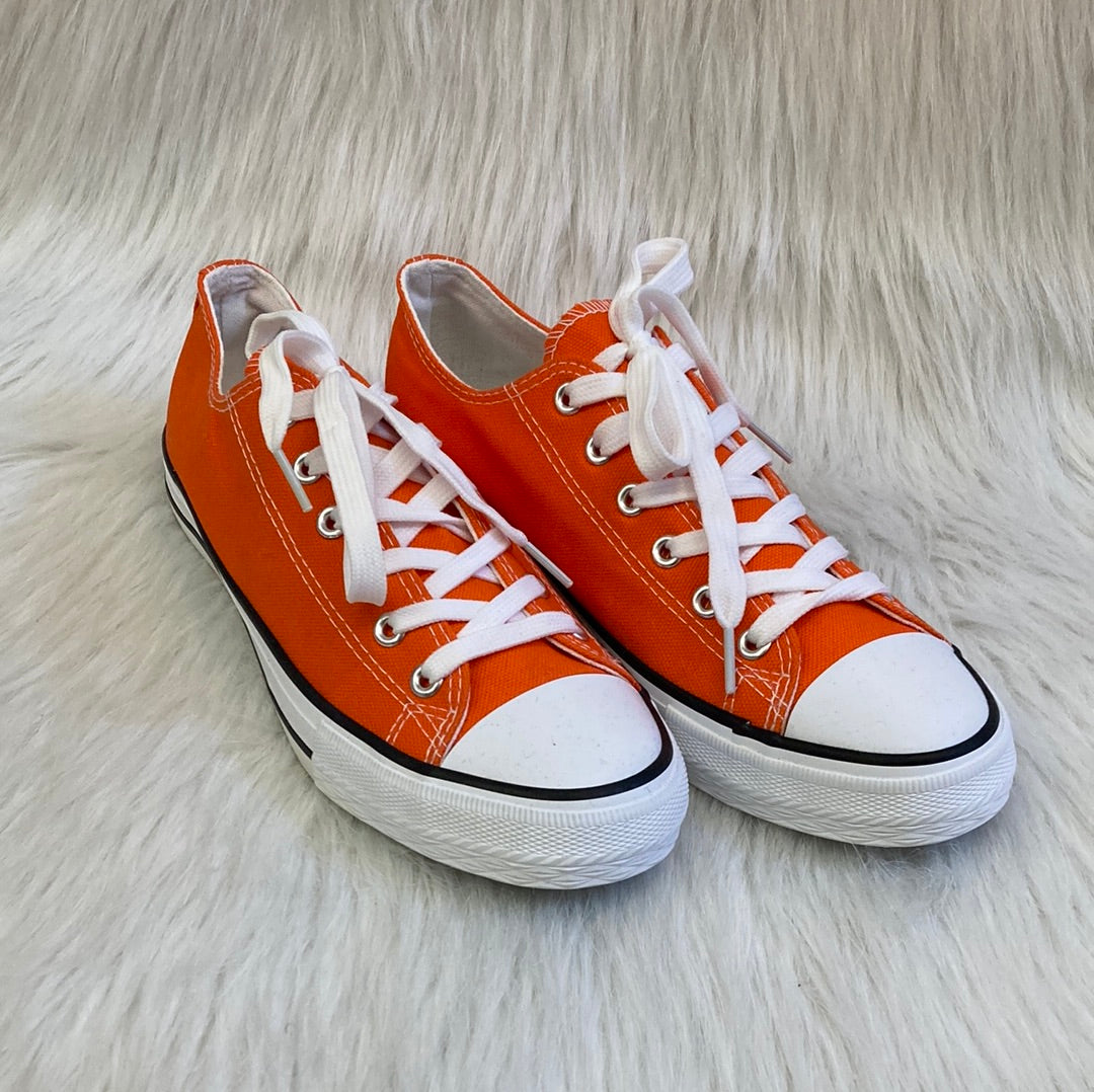 Classic sneaker oranje