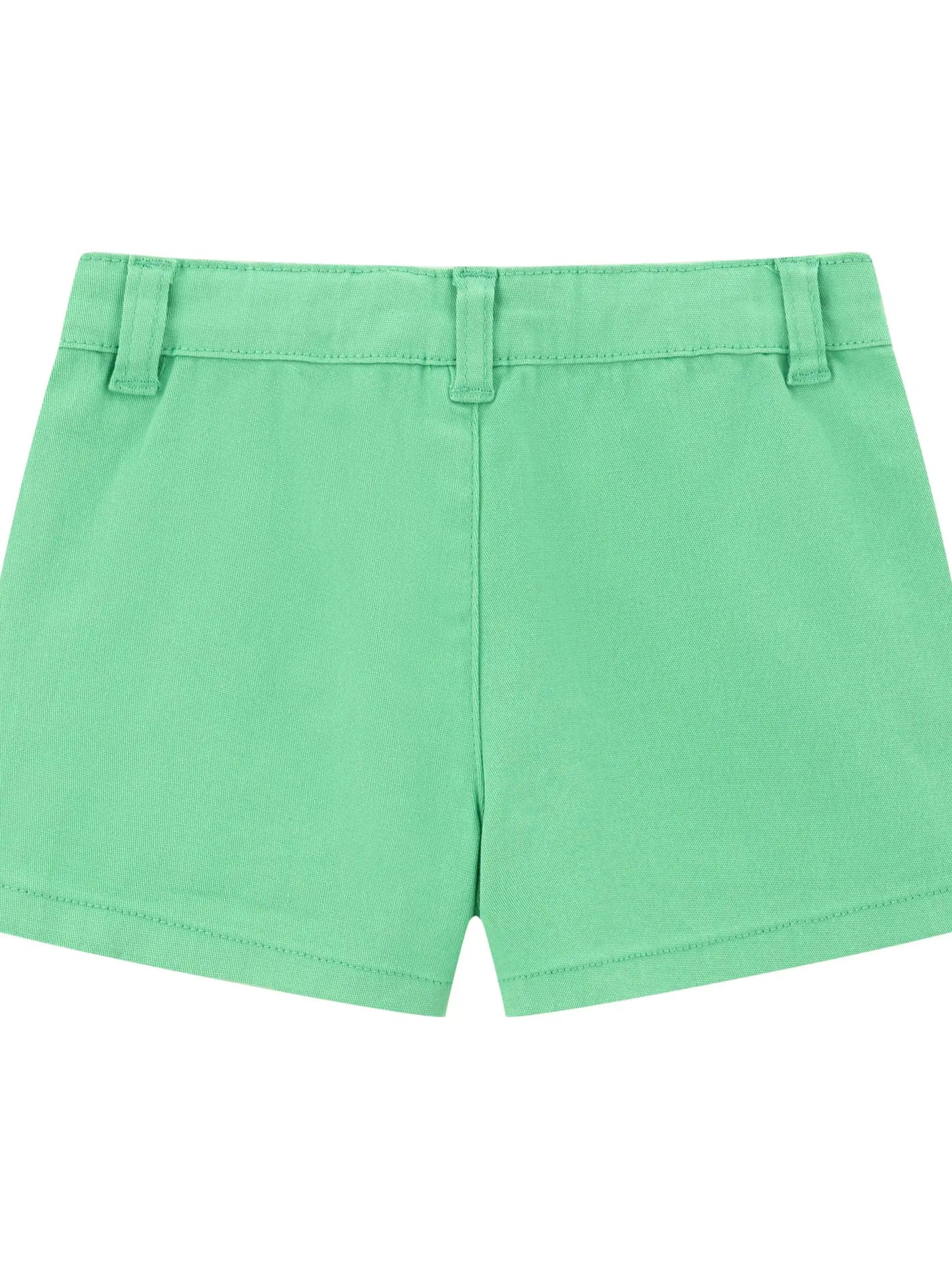 Groene jeansshort