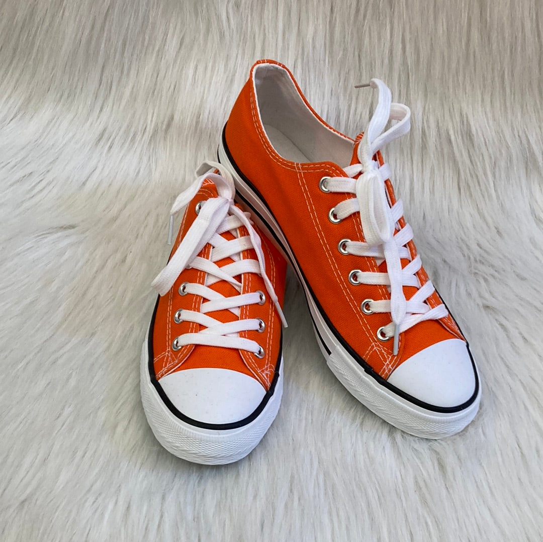 Classic sneaker oranje