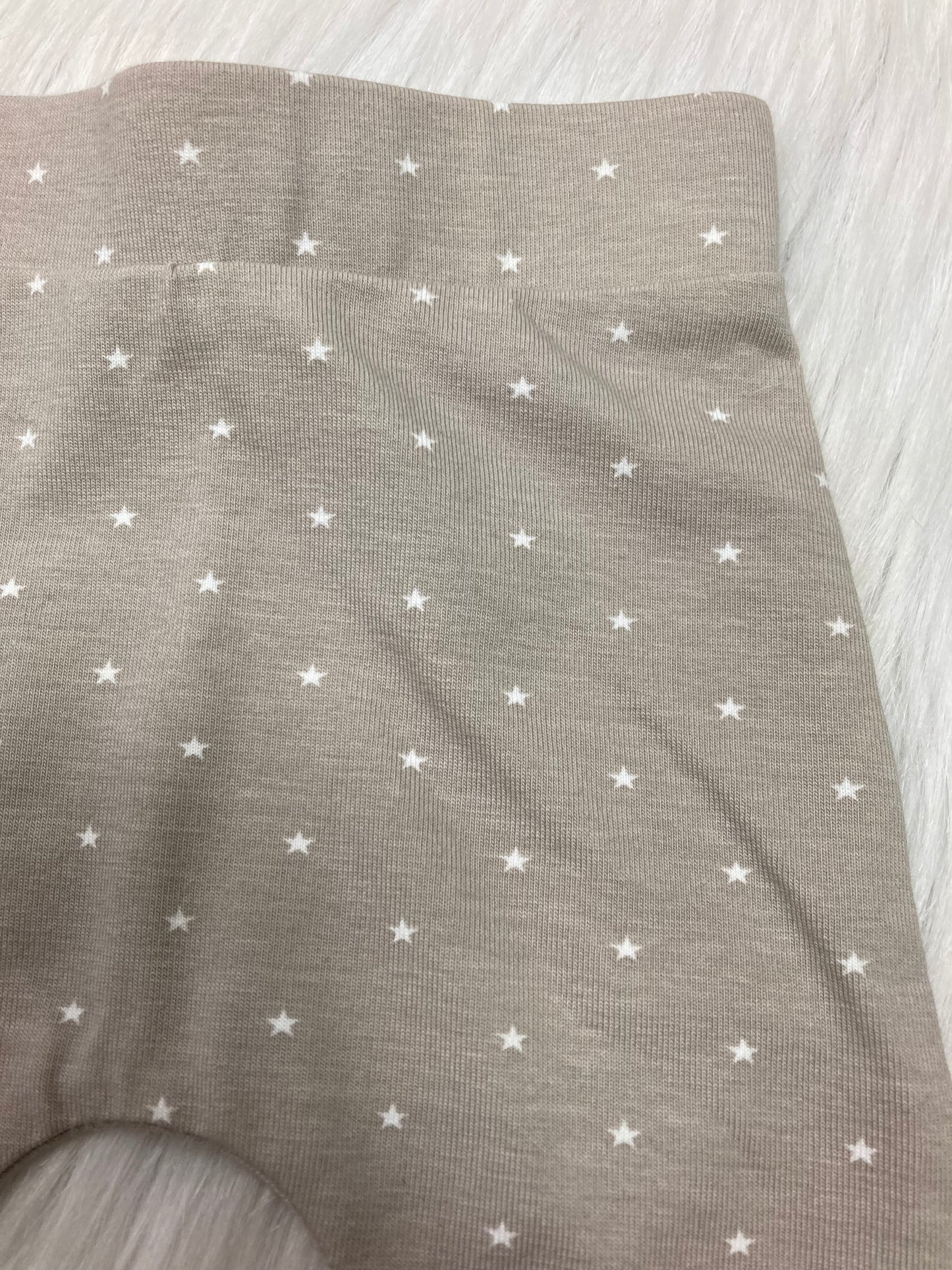 Jersey pants stars beige