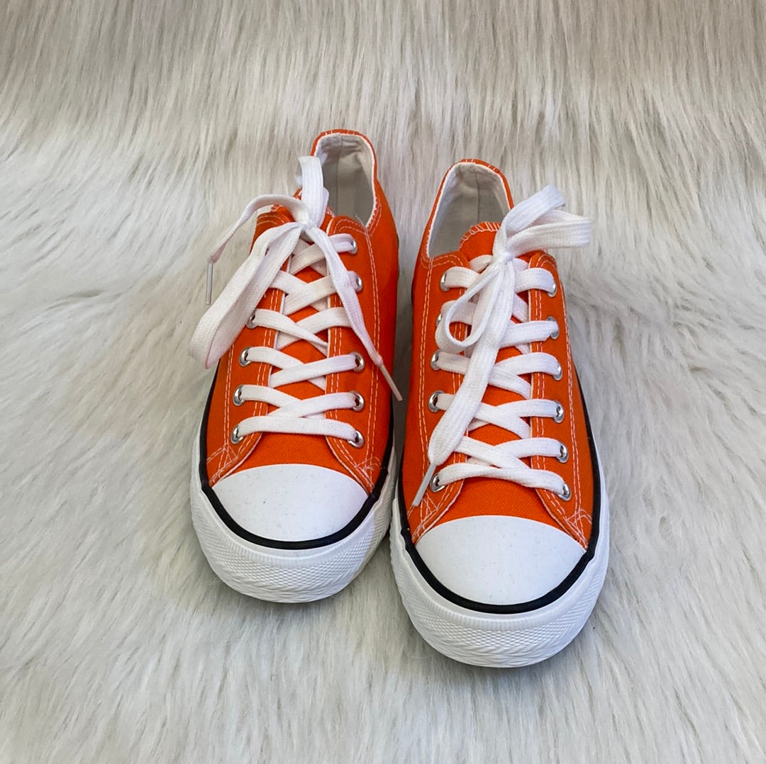 Classic sneaker oranje