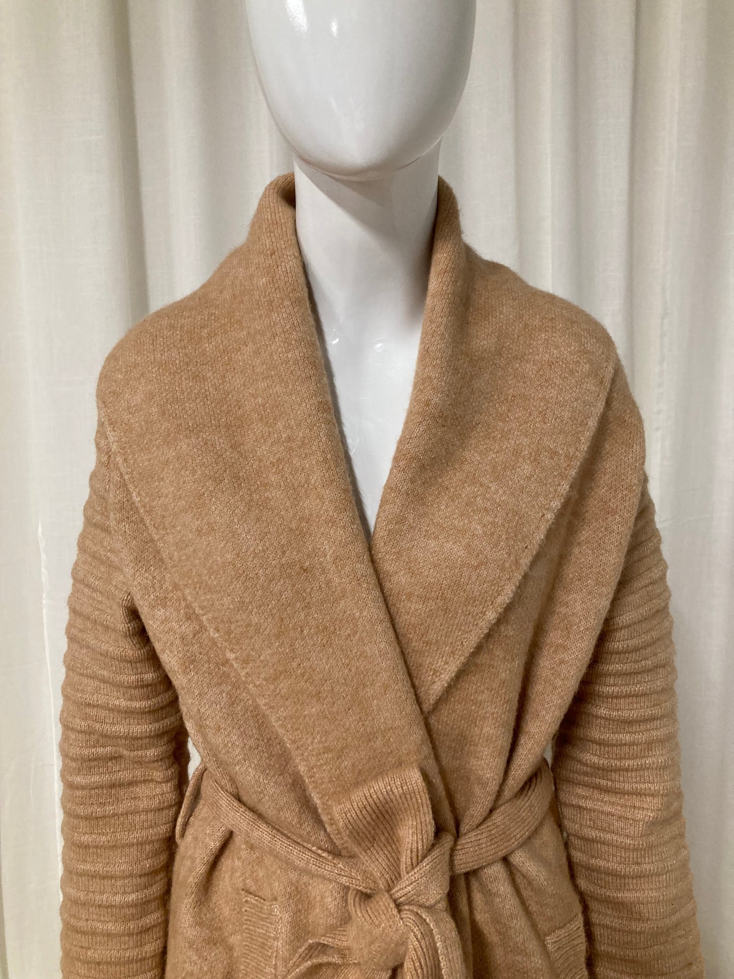 Long cardigan Camel