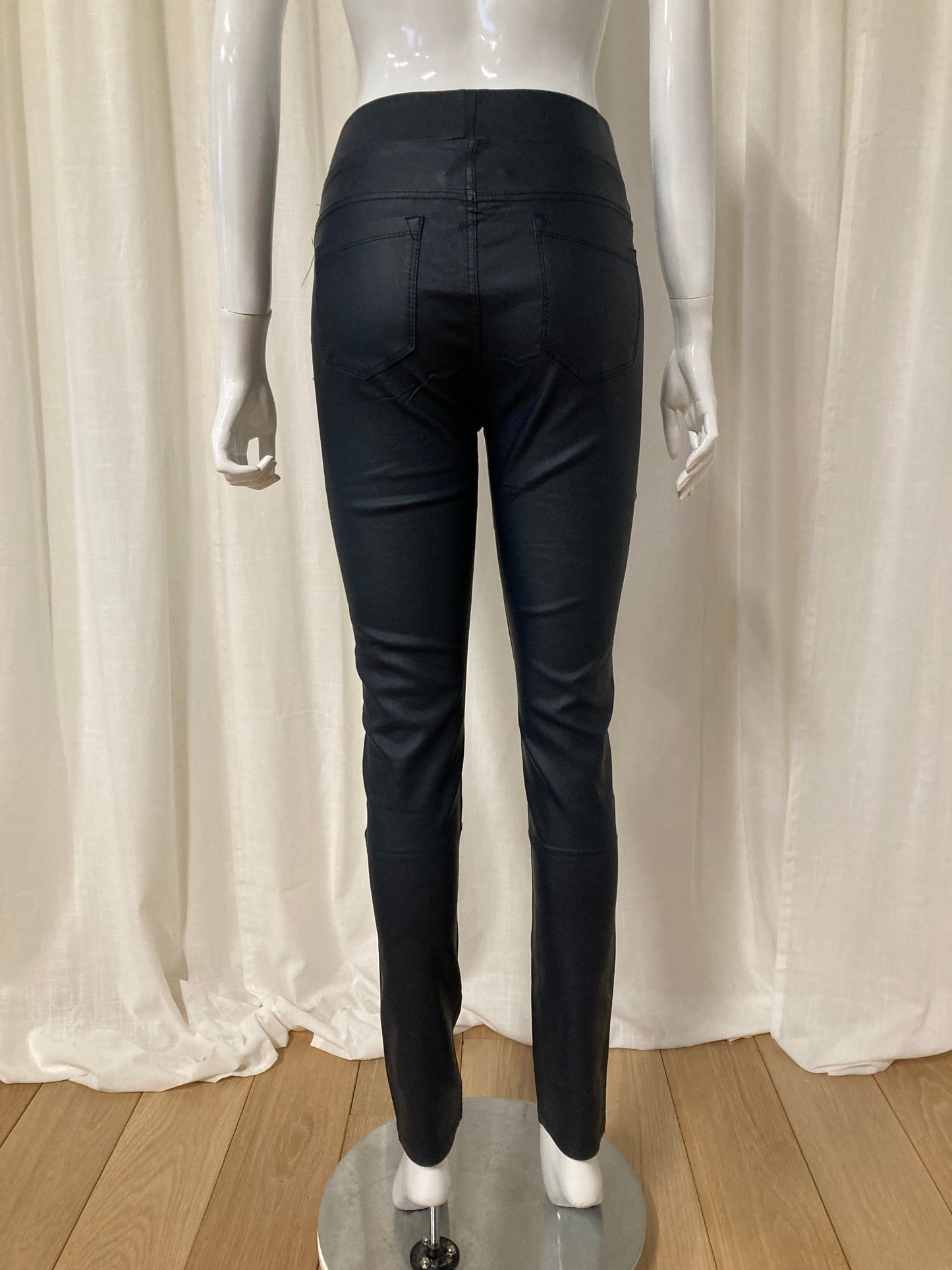 Navyblack leader pants 6891-2