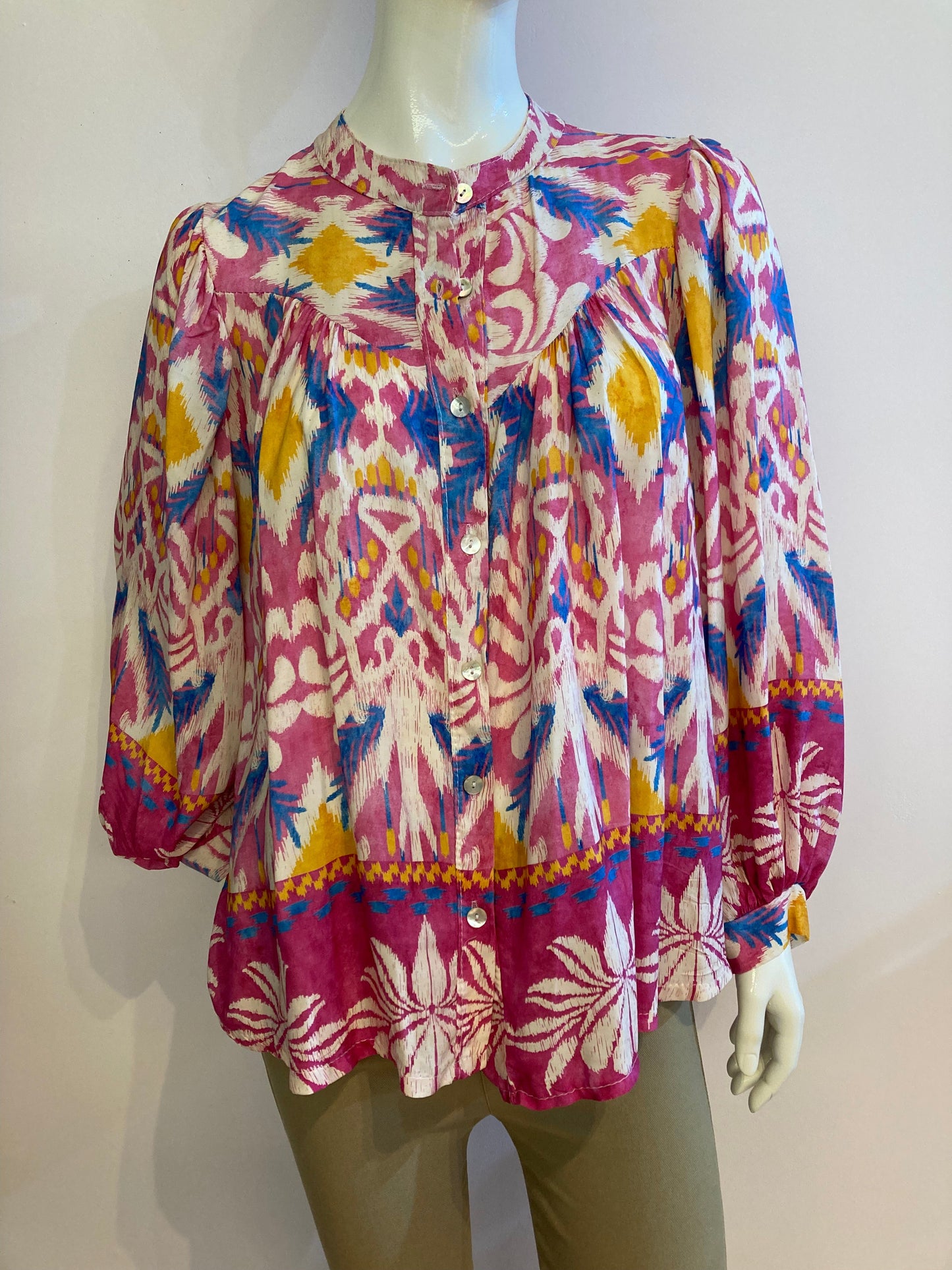 Blouse mia fushia