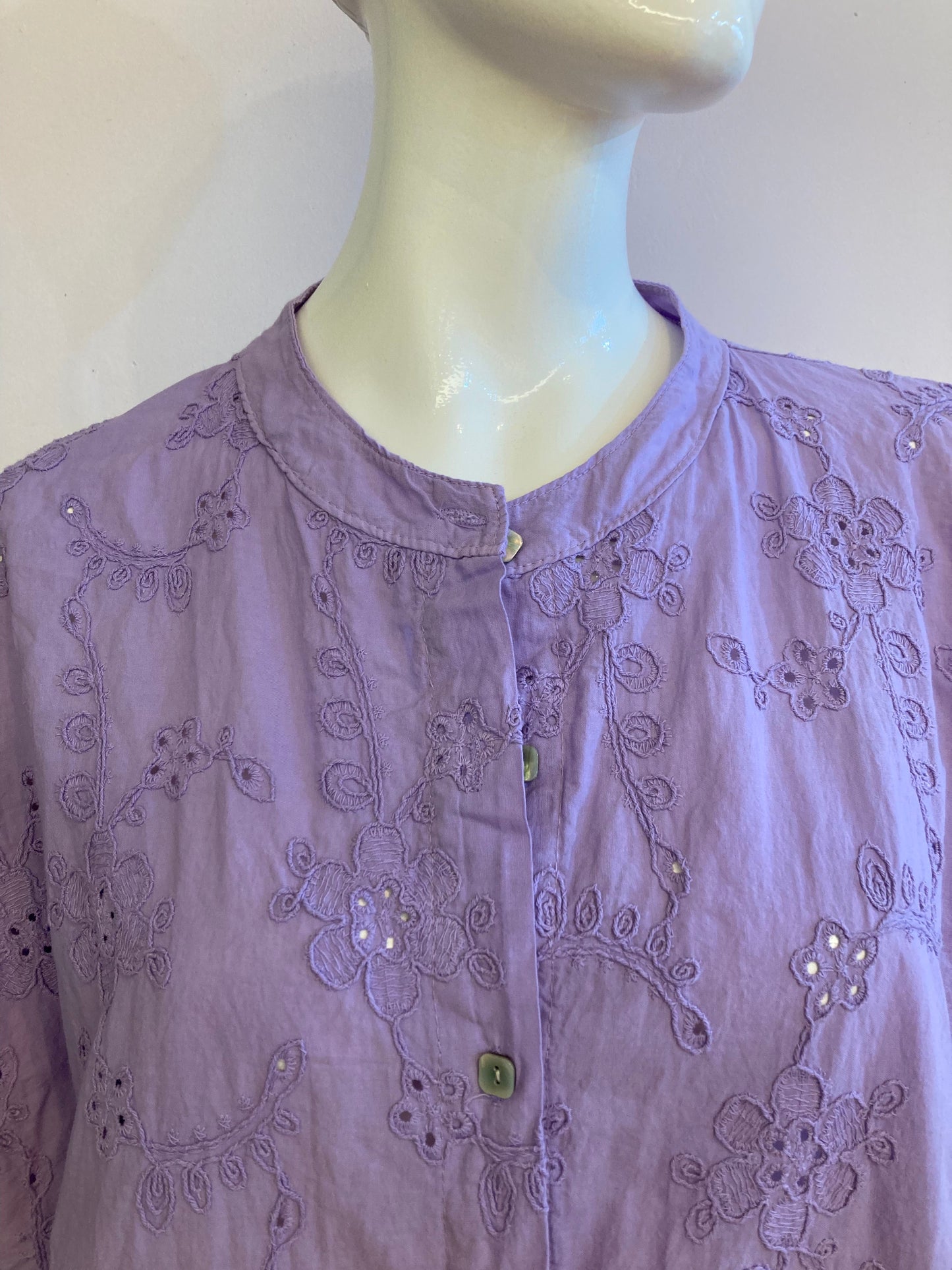 Blouse amelie paars