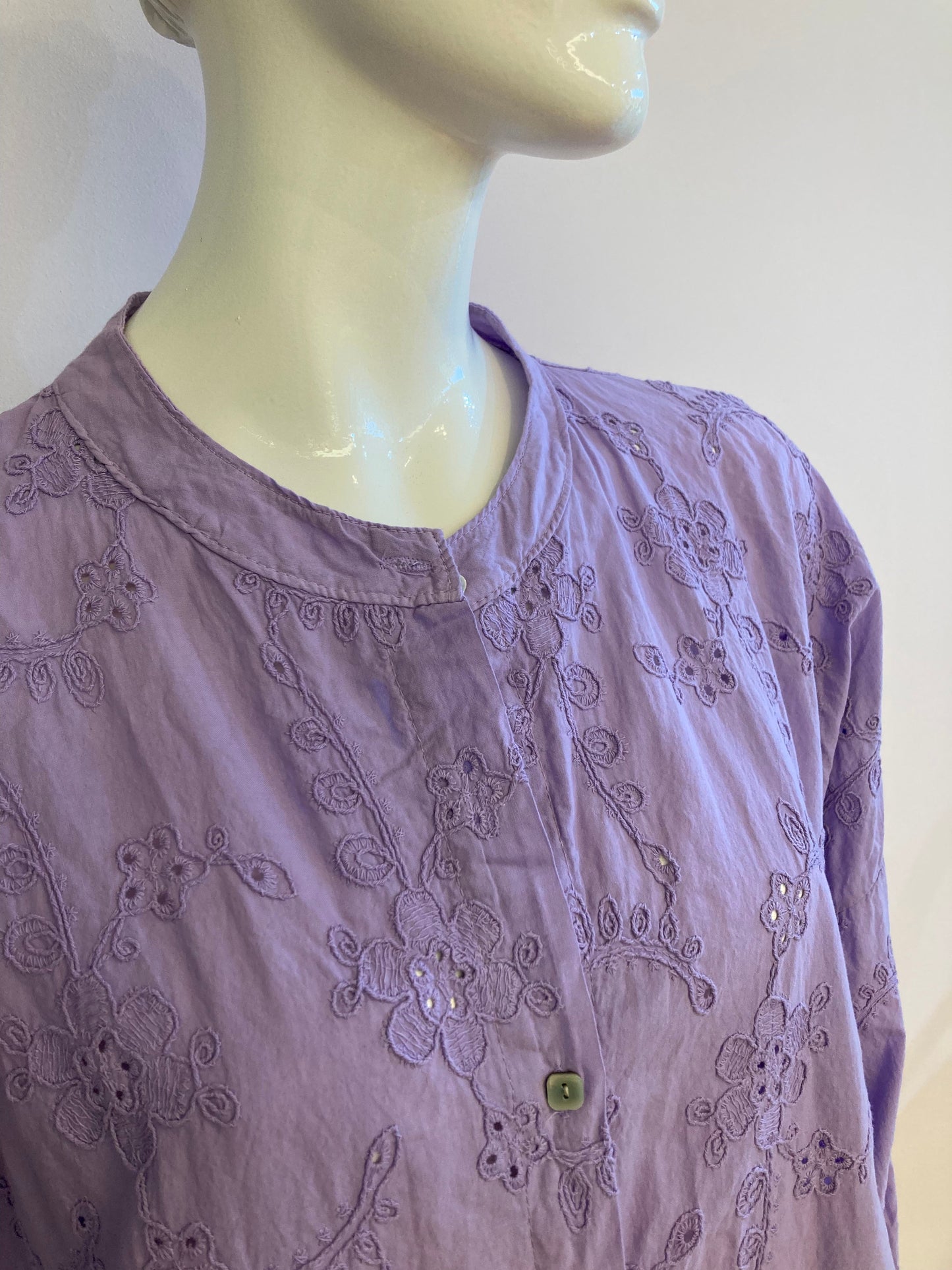 Blouse amelie paars