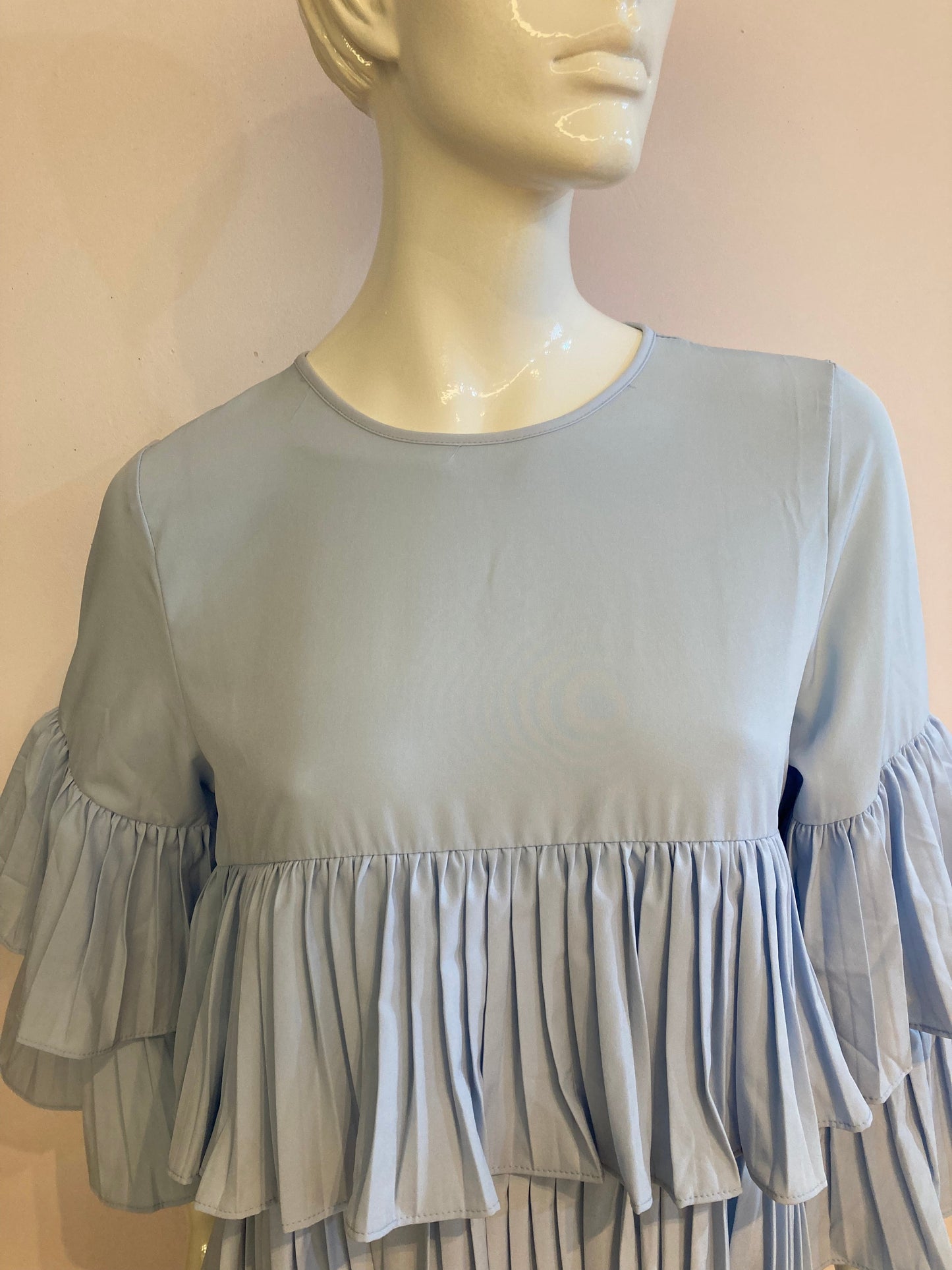 Blouse Adalia Lichtblauw