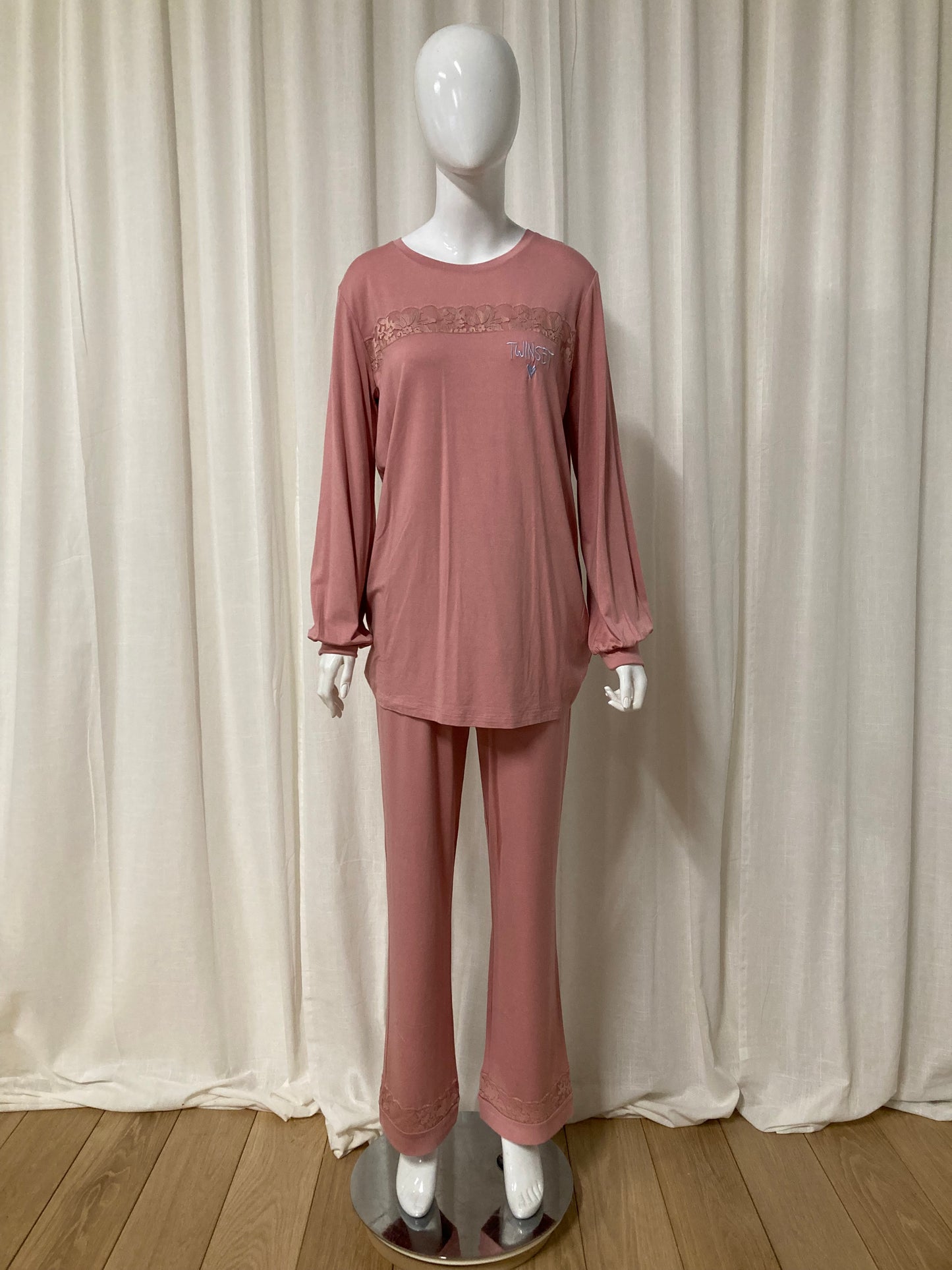 Pyjama Twinset Silver Pink 79699