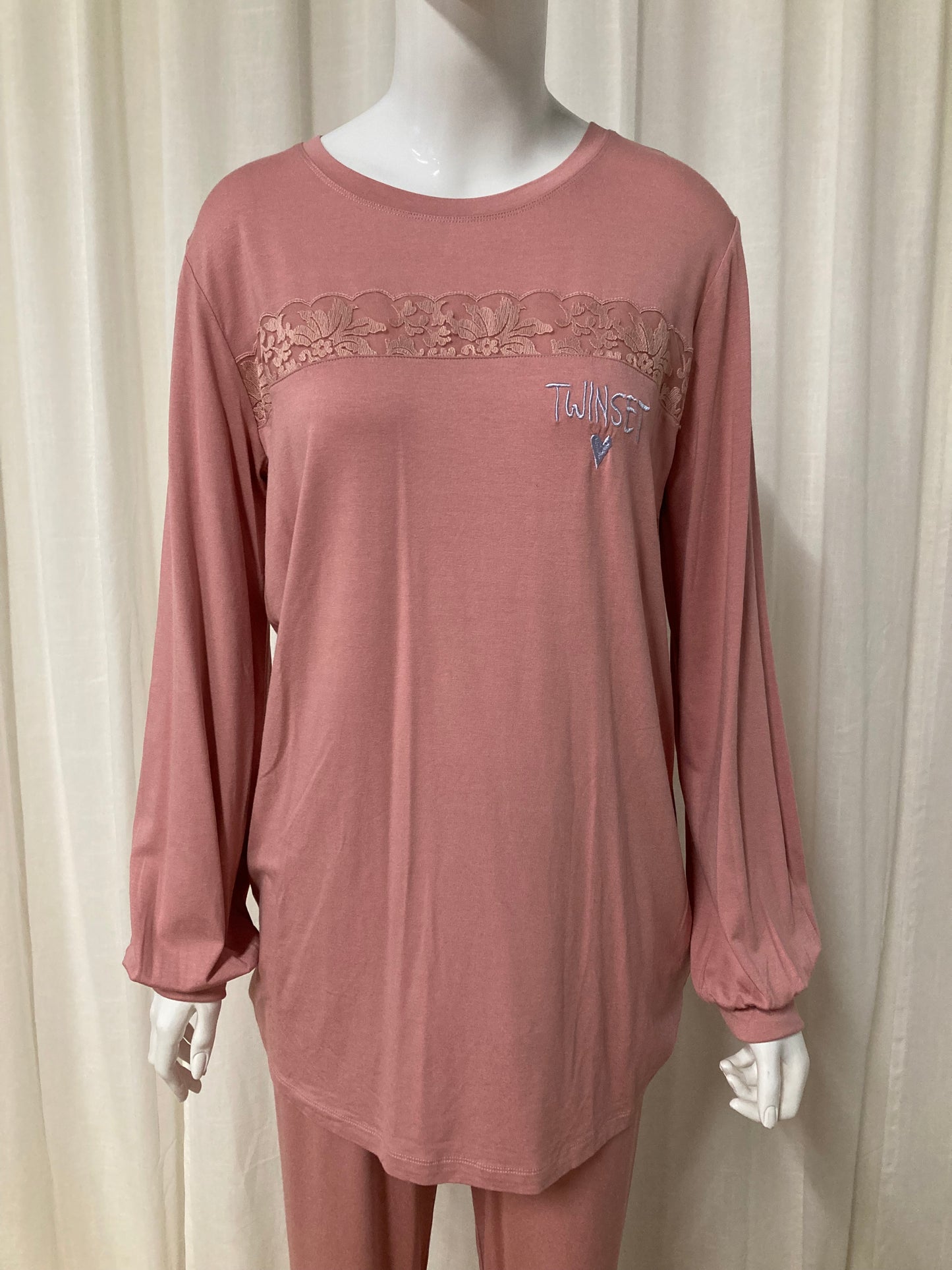 Pyjama Twinset Silver Pink 79699