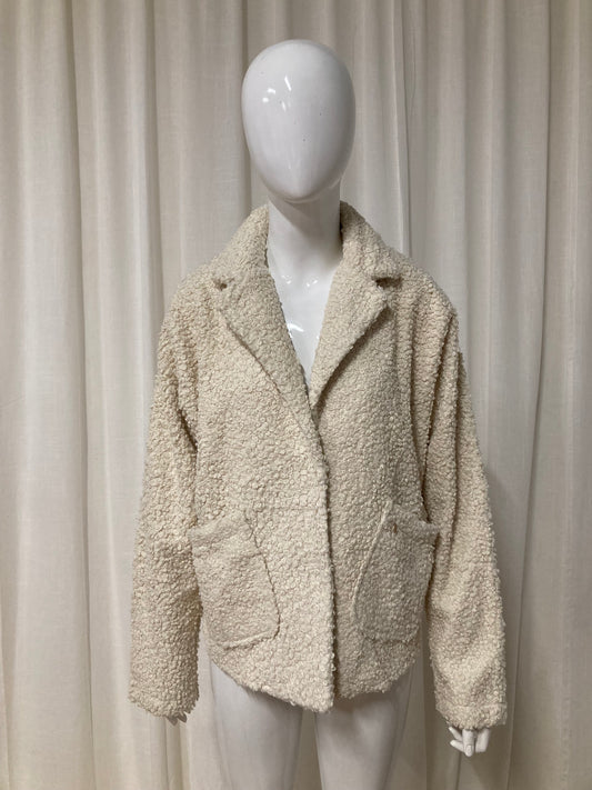 Short jacket off white