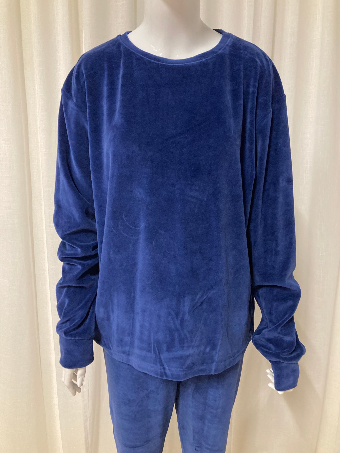 Pyjama Vloer donkerblauw 75077