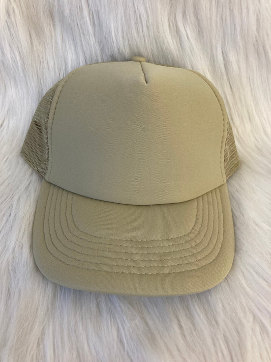 Truckercap beige