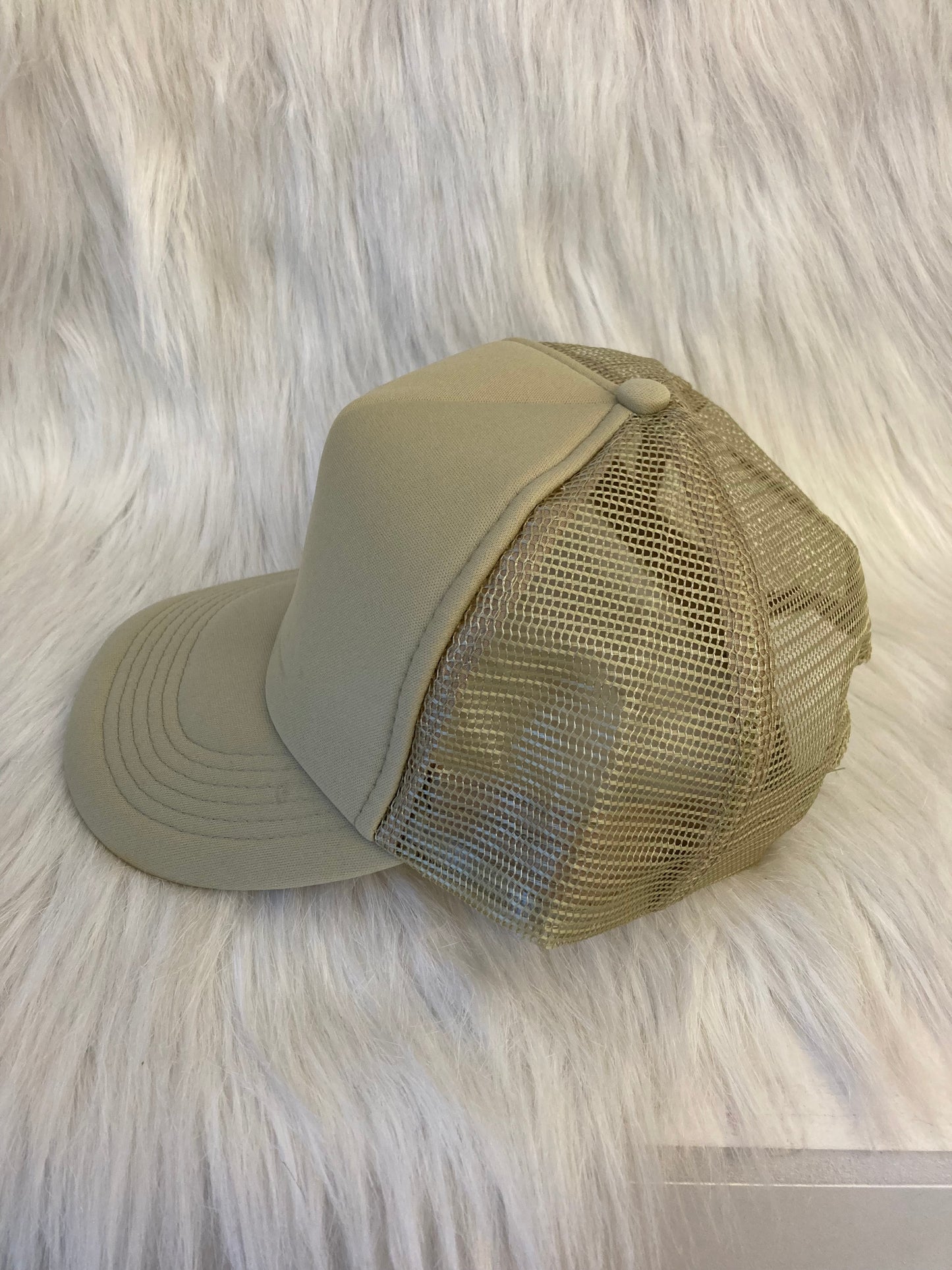 Truckercap beige