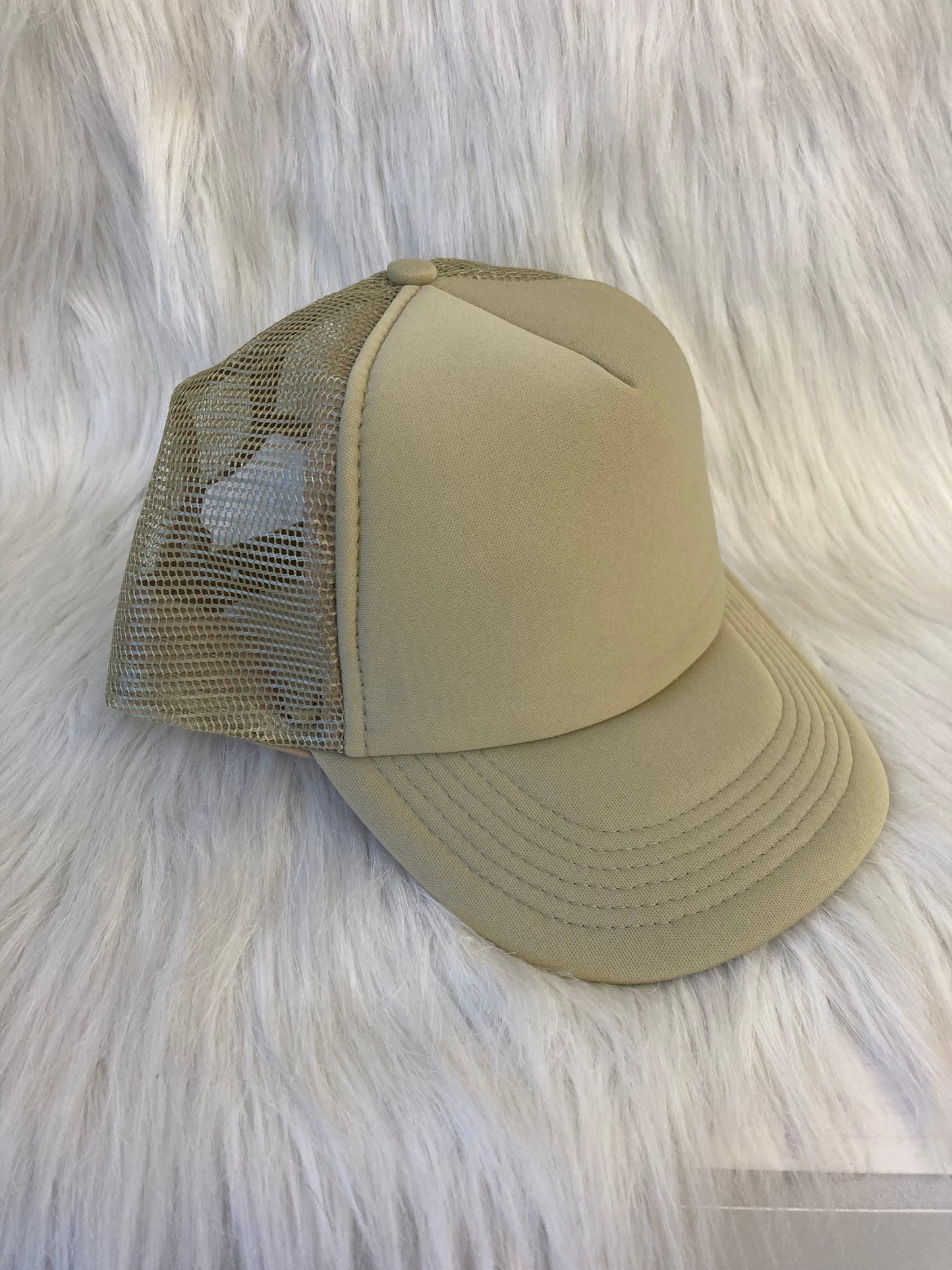 Truckercap beige