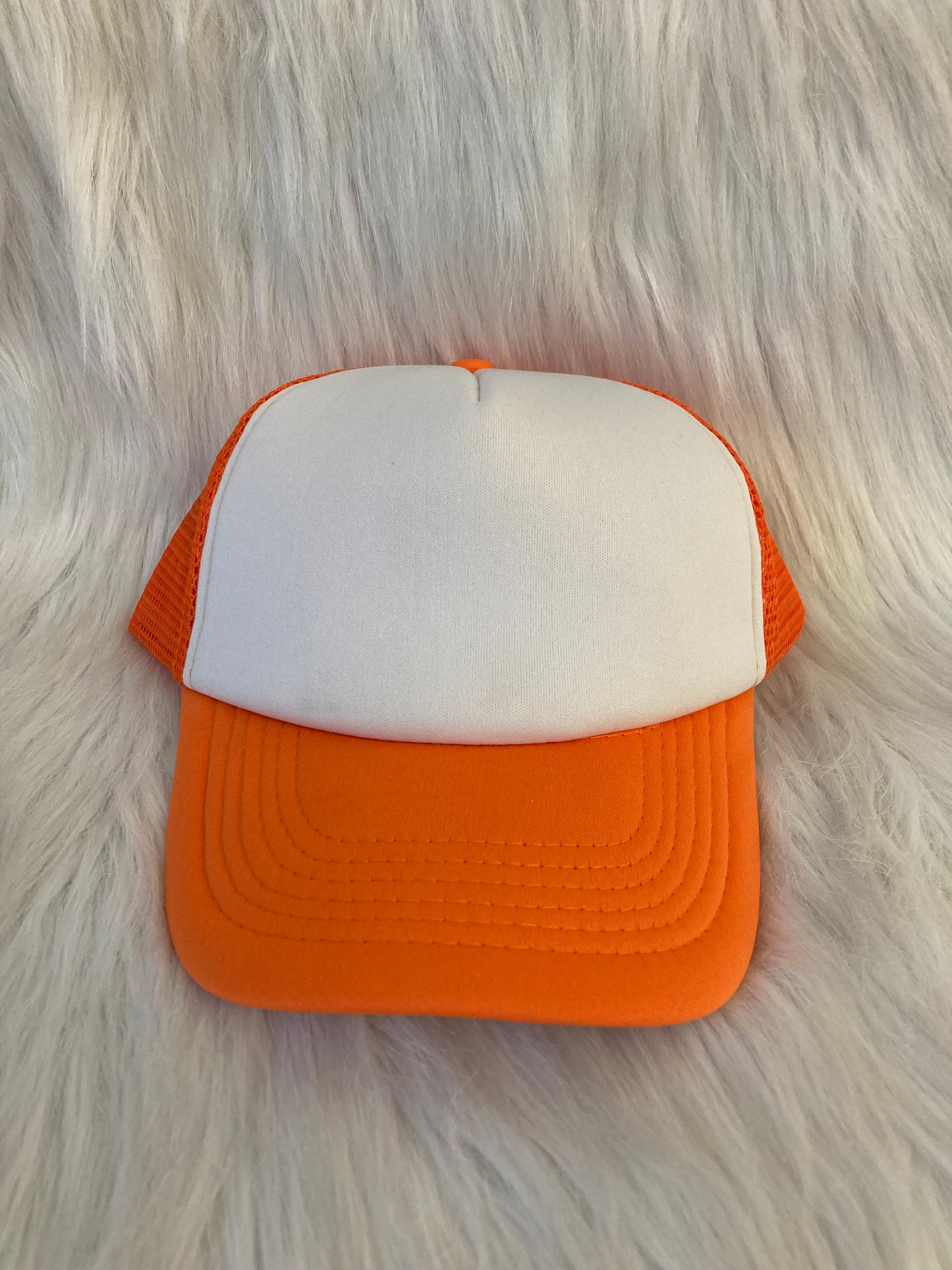 Truckercap oranje