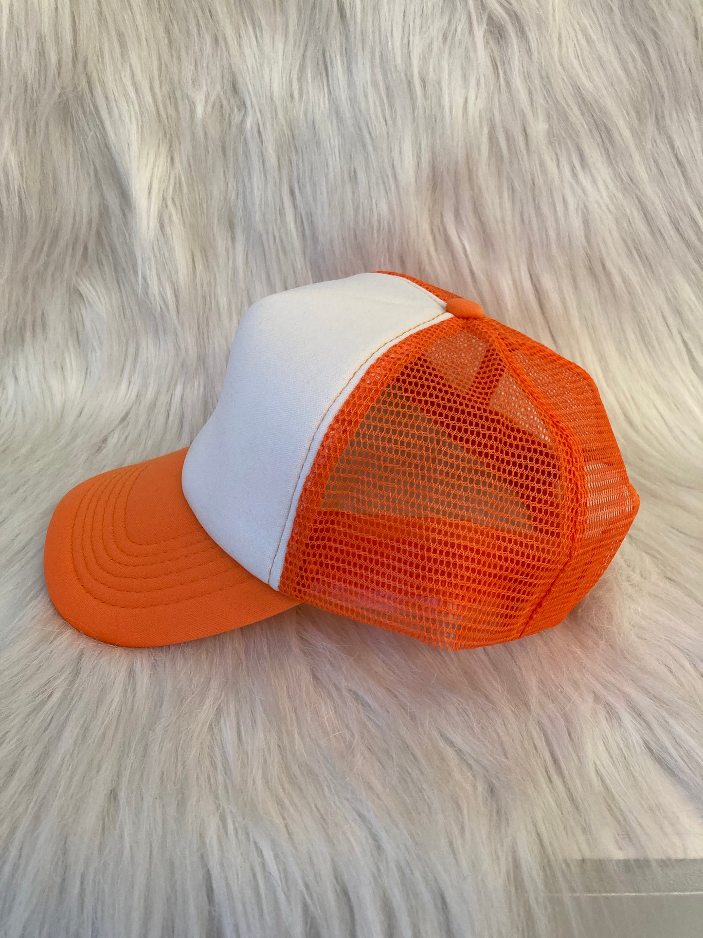 Truckercap oranje