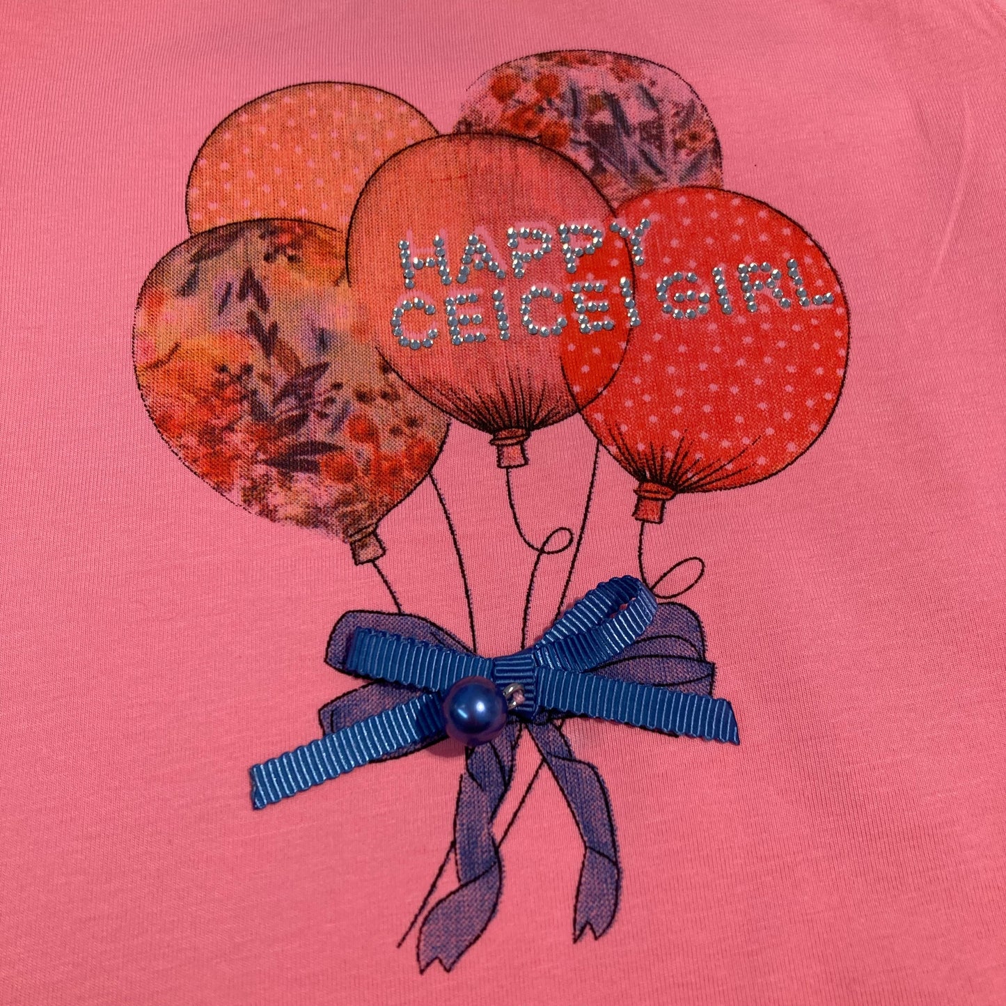 T-shirt Balloon roze