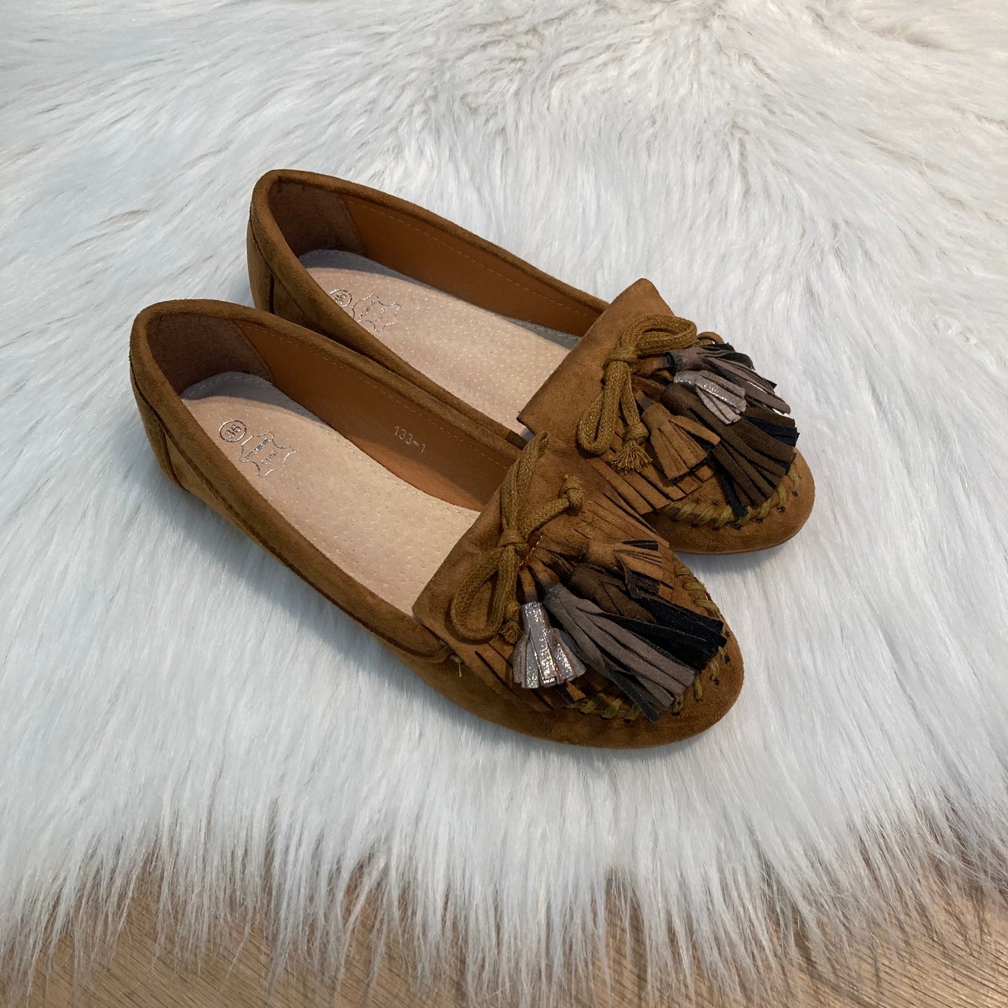 Moccasins met floshkes