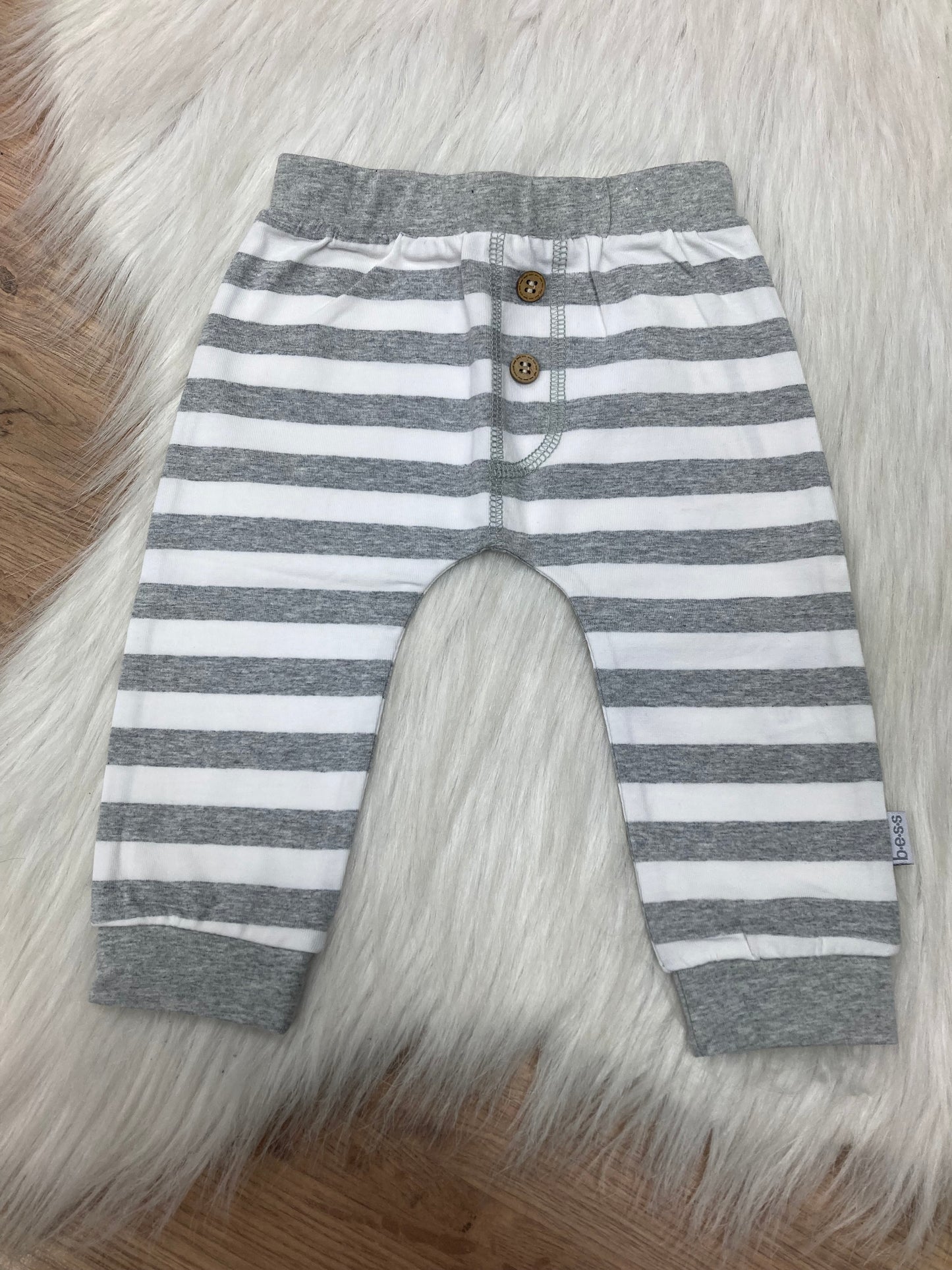 Pants unisex striped