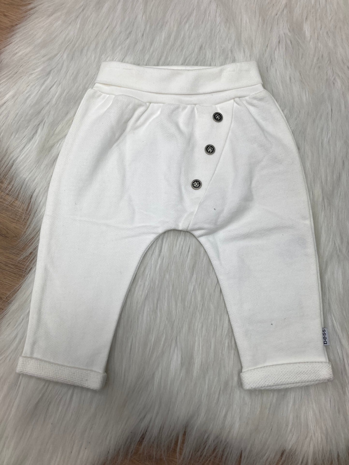 Pants unisex white