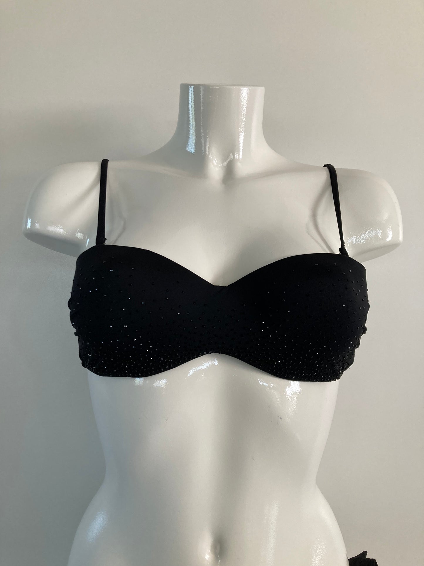 Bikini sexkiss black glitter 🚚