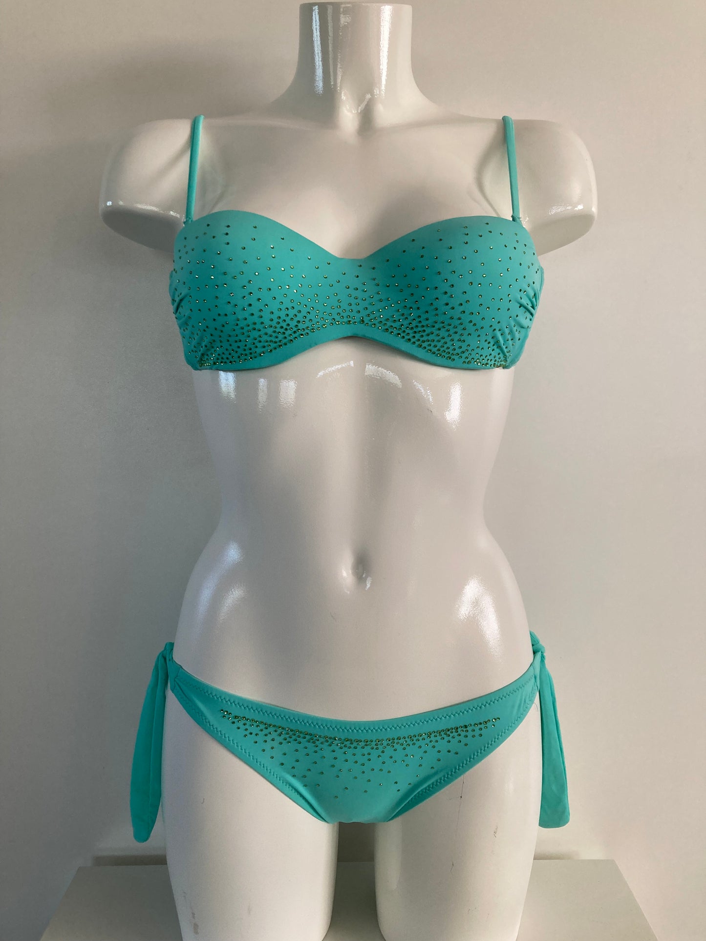 Bikini sexkiss turquoise glitter 🚚