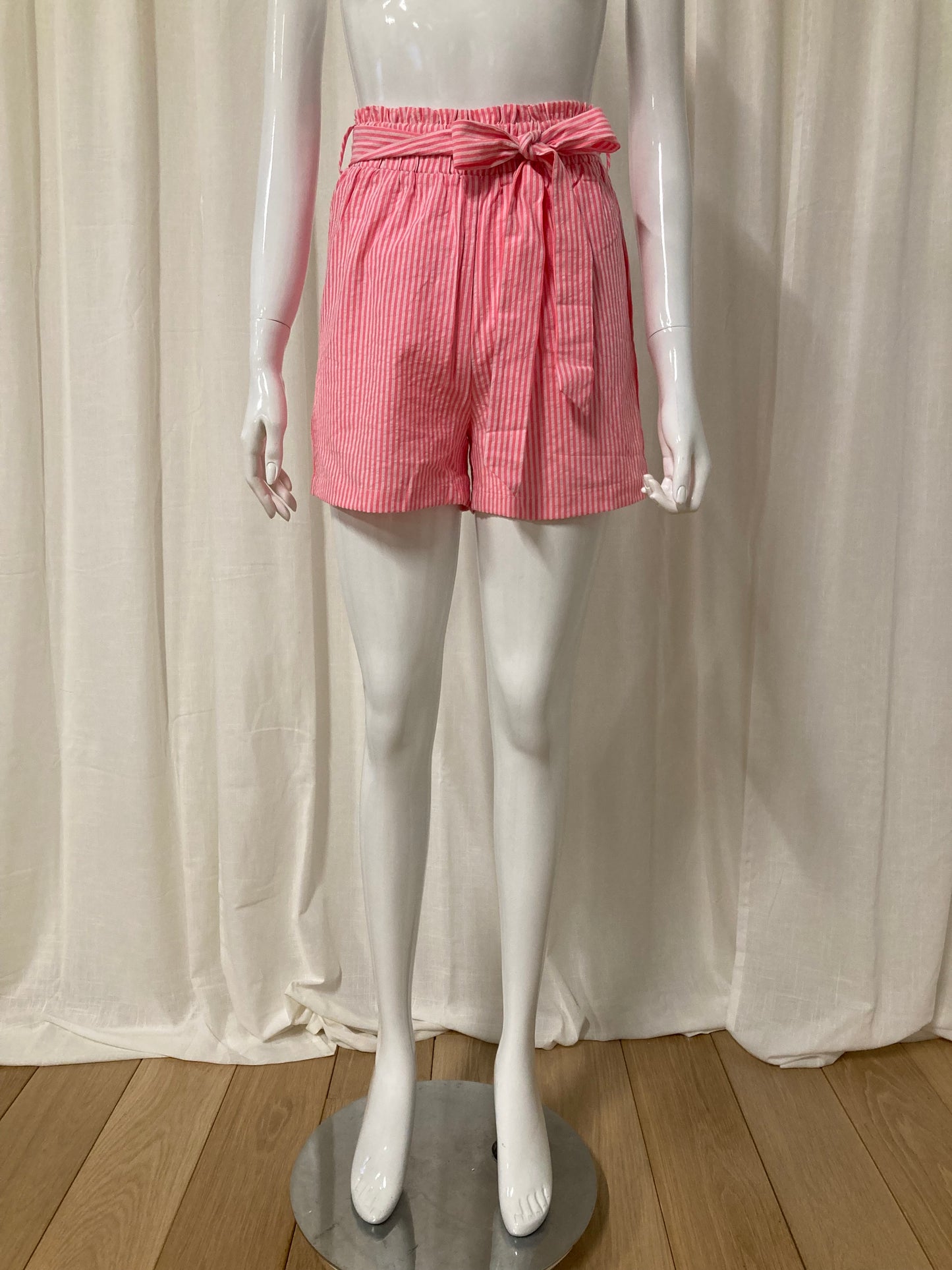 Short roze stripe C169