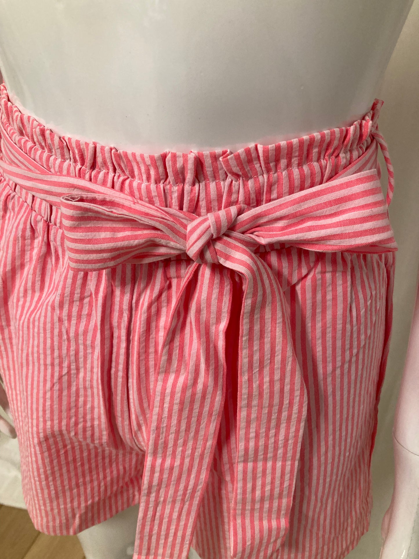 Short roze stripe C169