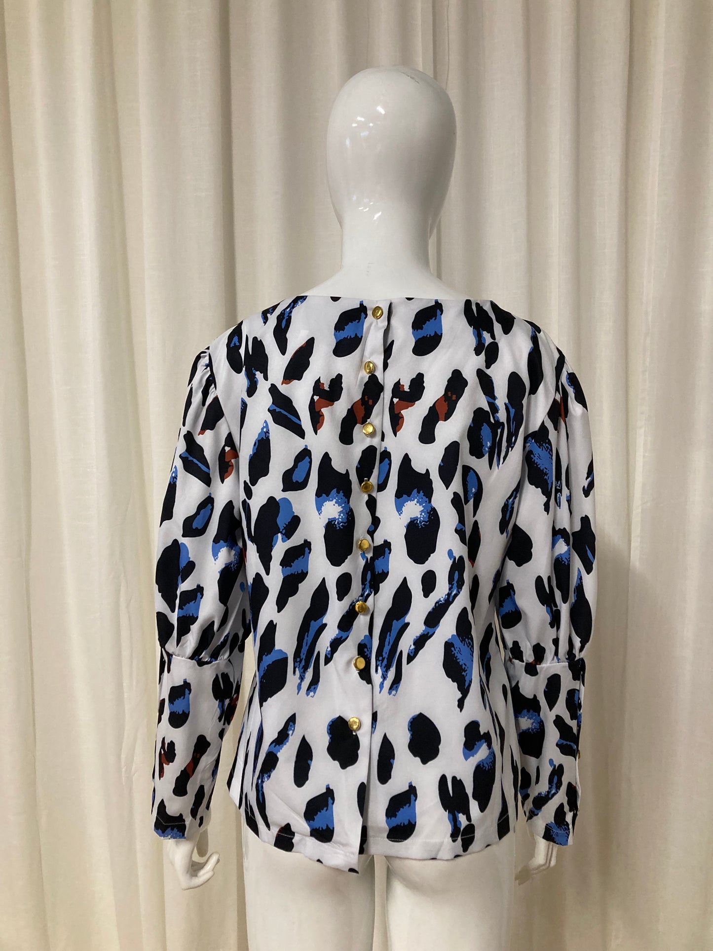 Blouse Blue panter