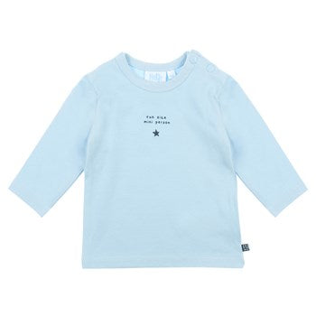 Longsleeve Fun Little Person - Mini Person lichtblauw