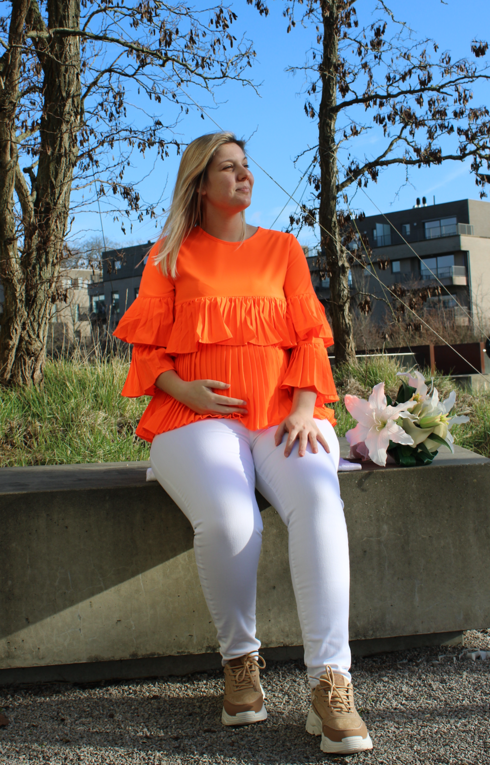 Blouse Adalia Oranje