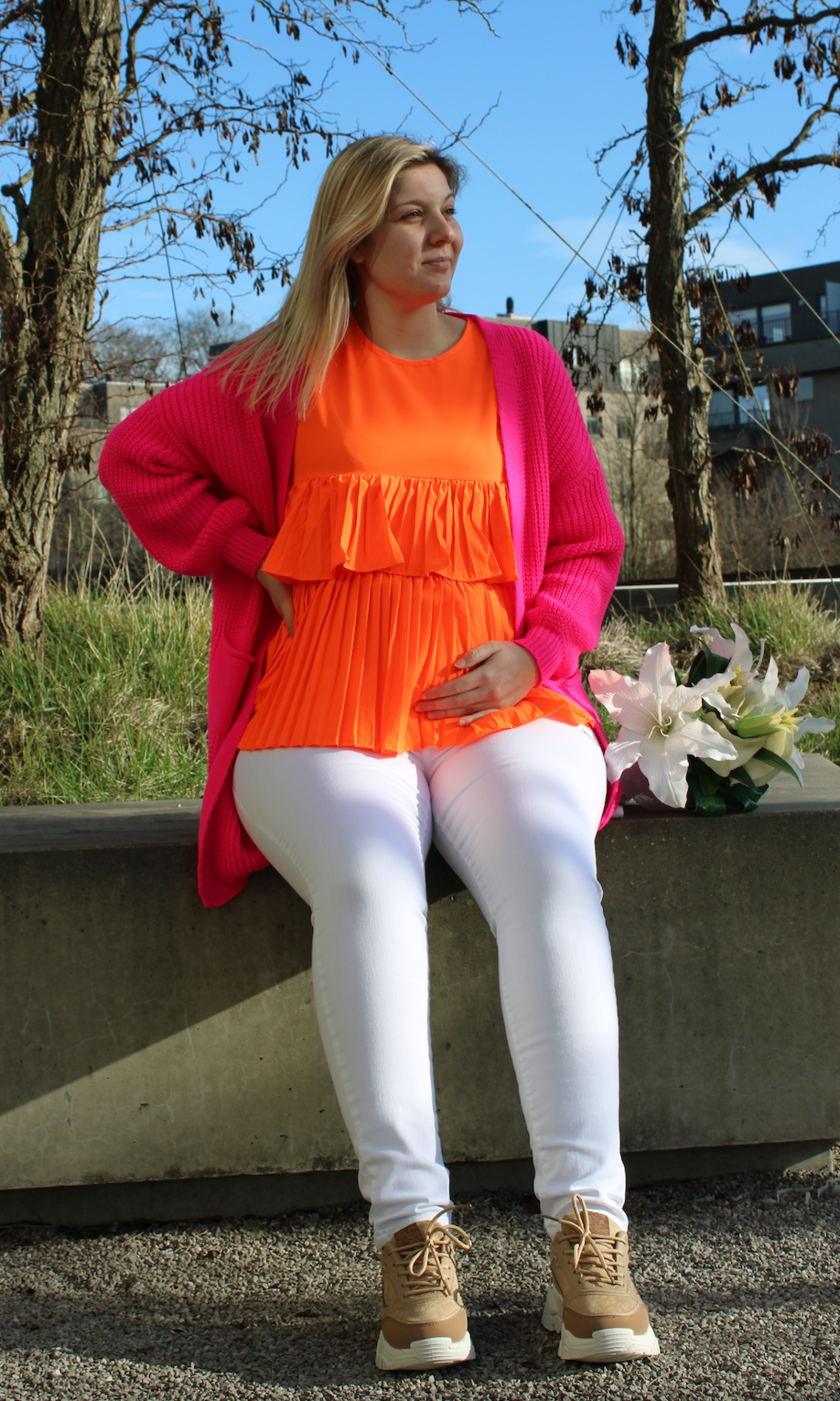 Blouse Adalia Oranje