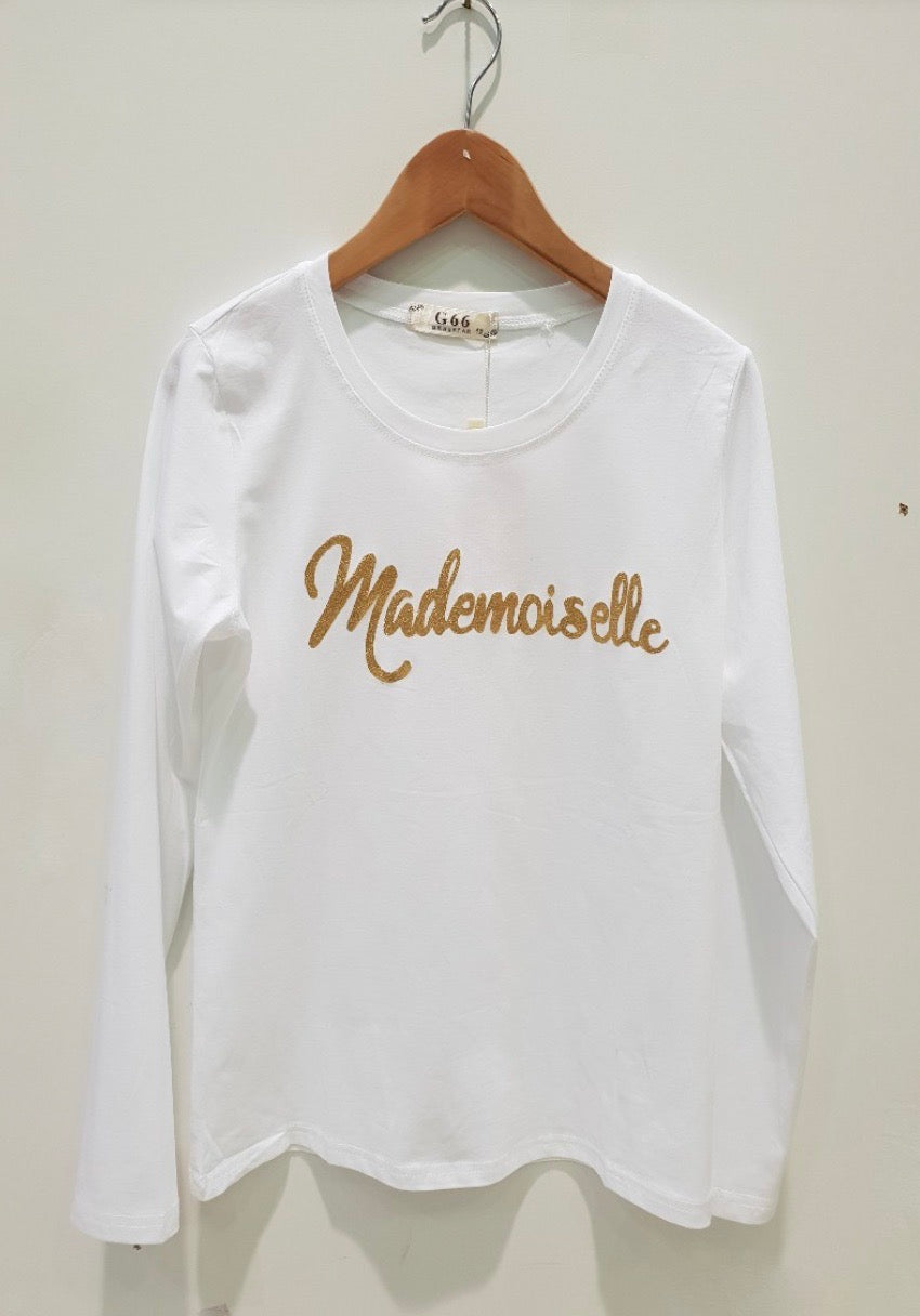 Long sleeve t shirt Mademoiselle