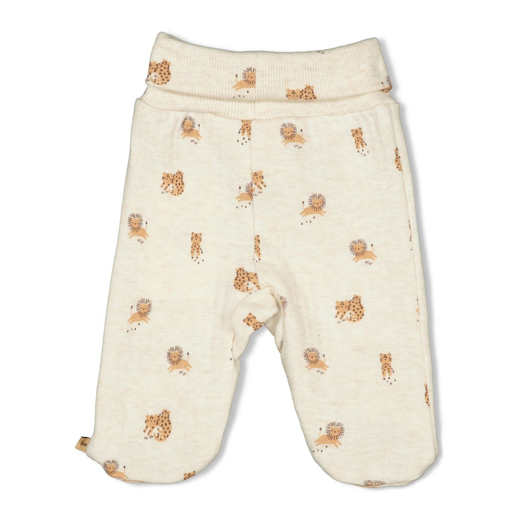 Broek met voet AOP - Tiny Roar