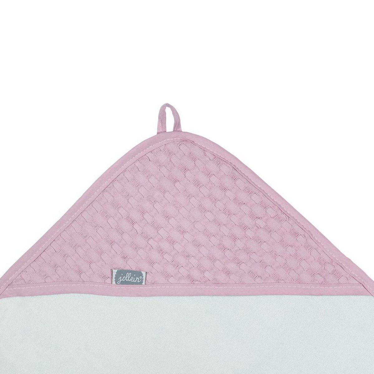 Bathcape 75x75cm Waffel roze