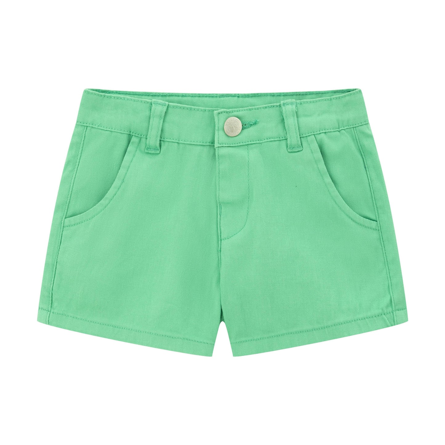 Groene jeansshort