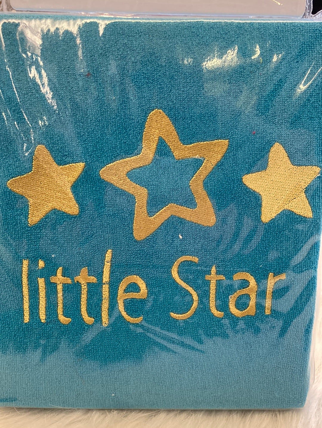 Verzorgingshoes turqouise Little star