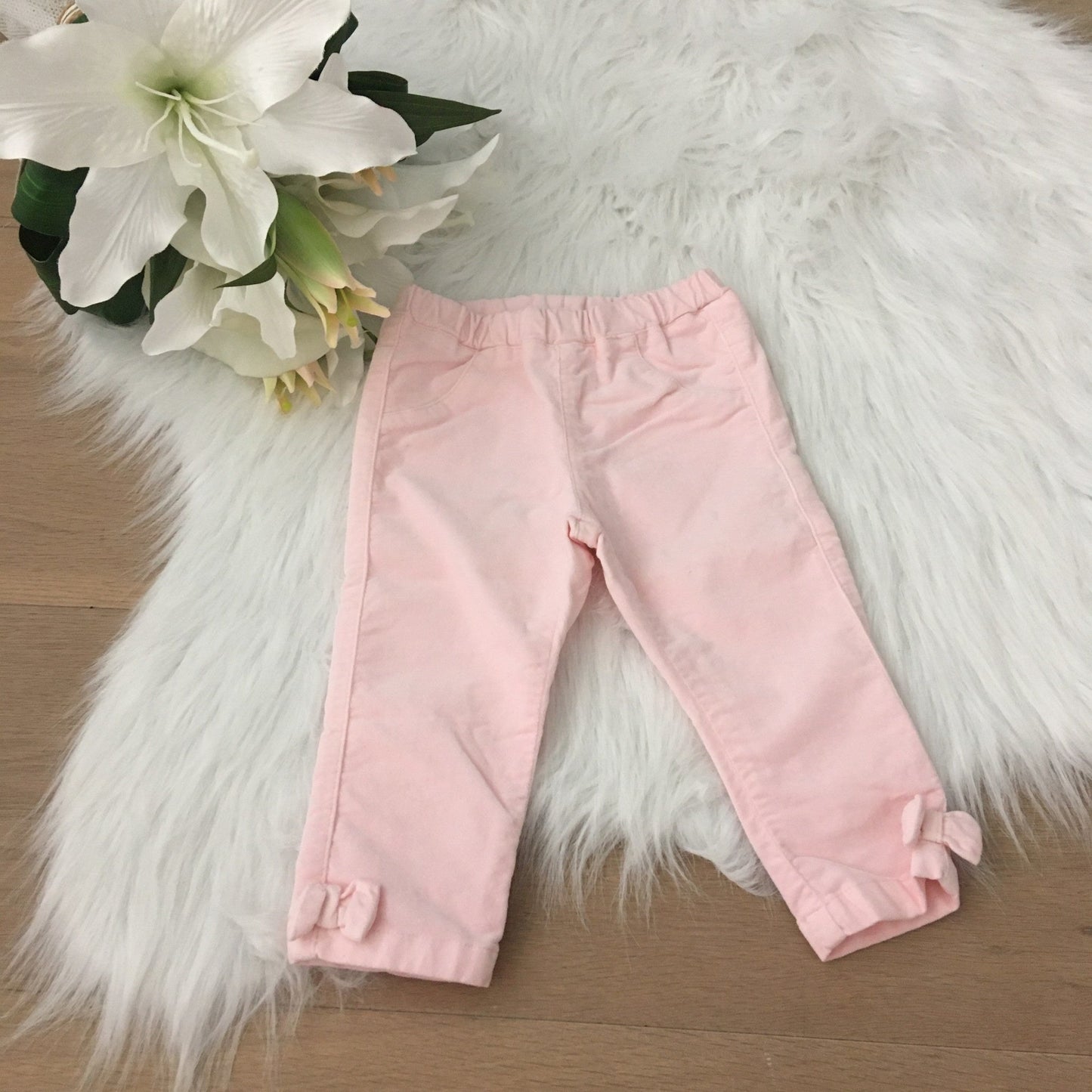 Pantalon rose strik