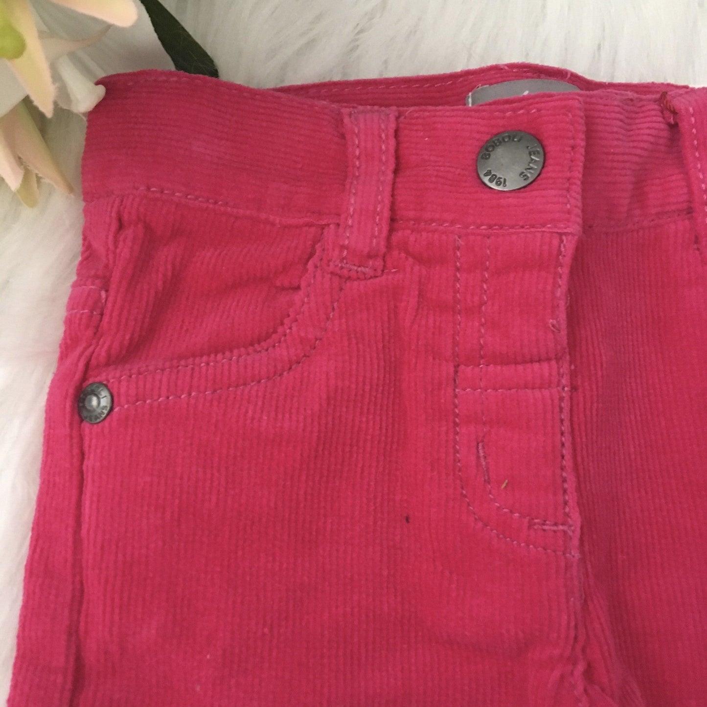 Corduroy Stretch pink