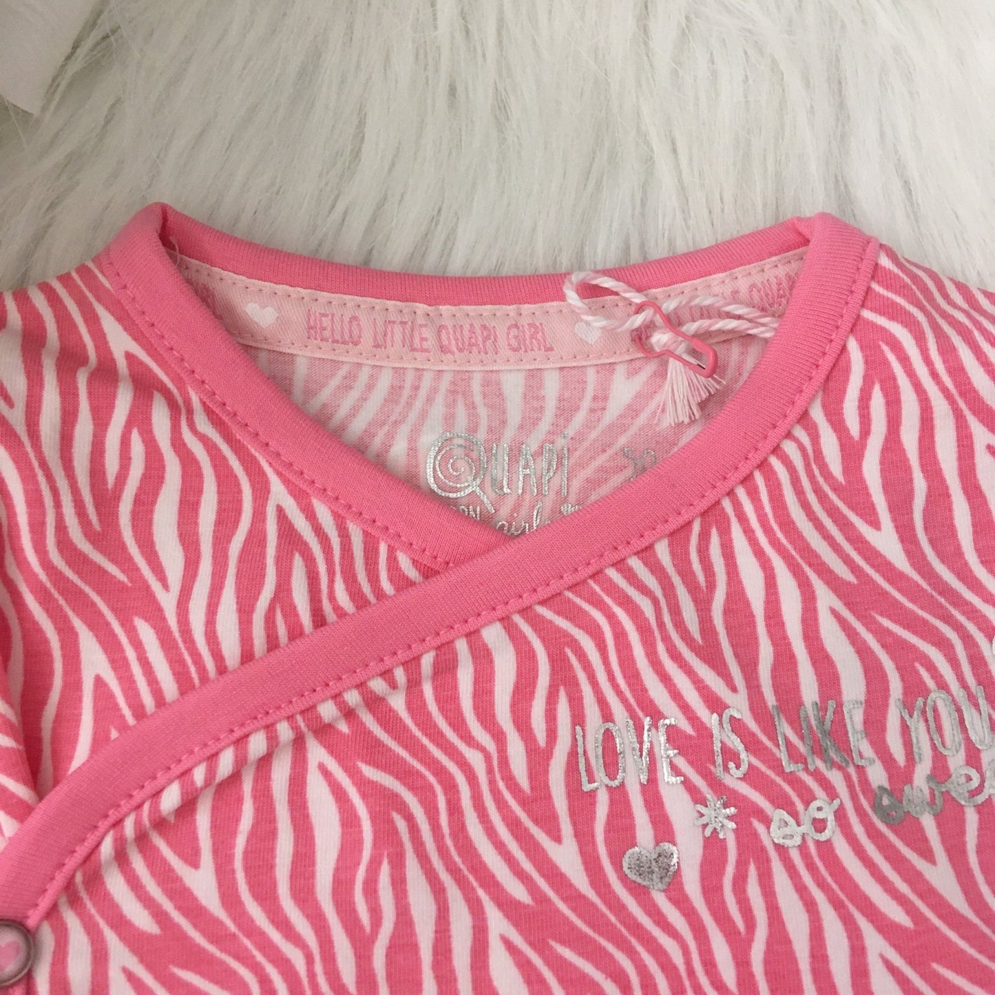 Naomi Longsleeve zebra print