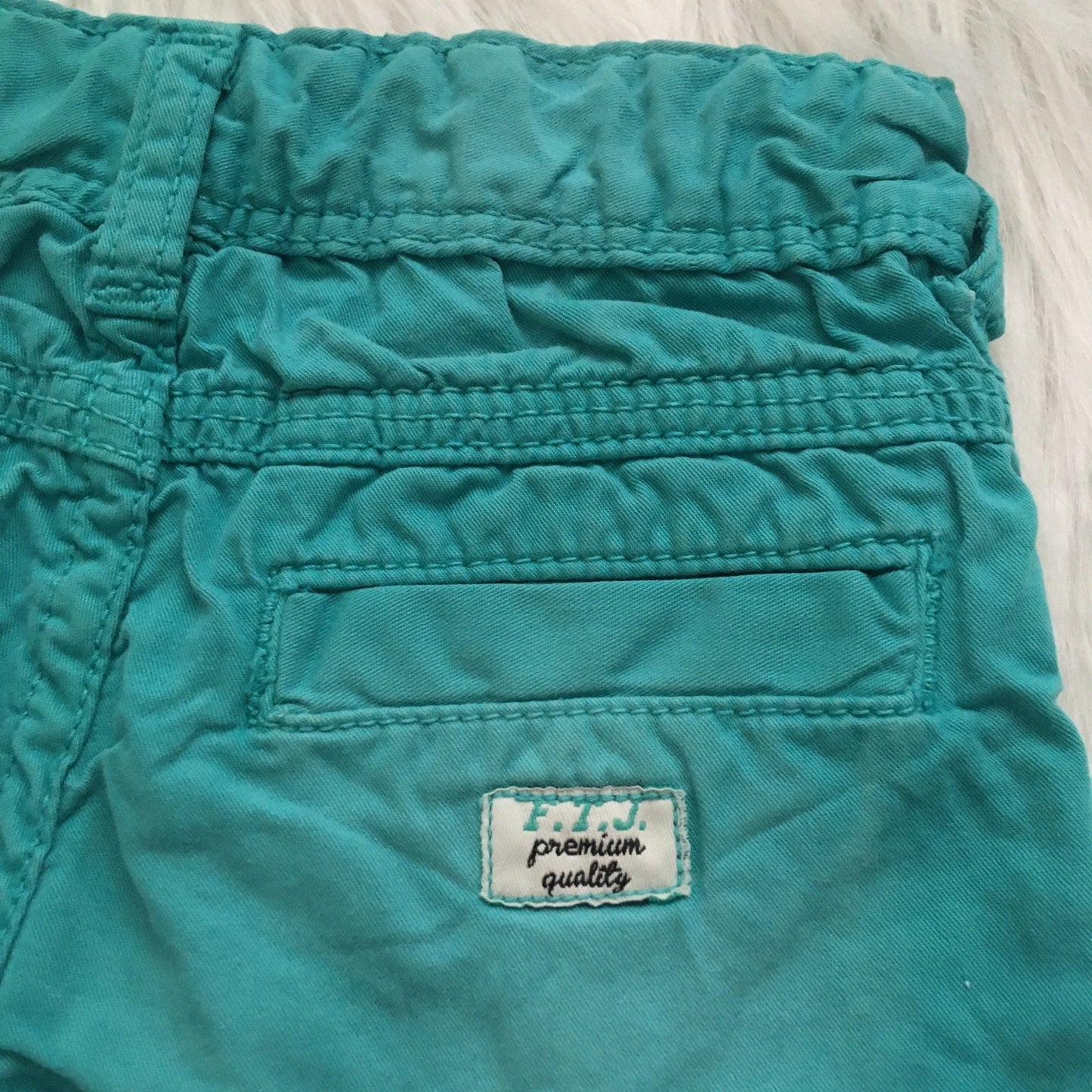 Bermuda uni twill groen