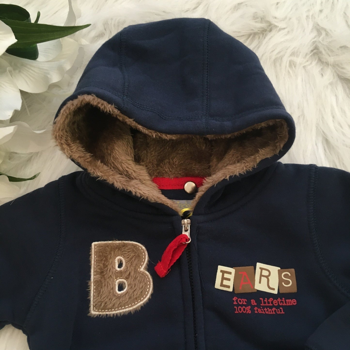 Sweater bear blauw