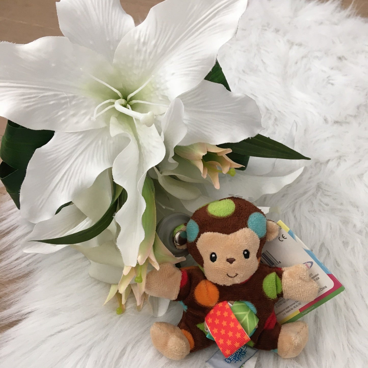 Monkey Rattle 13cm